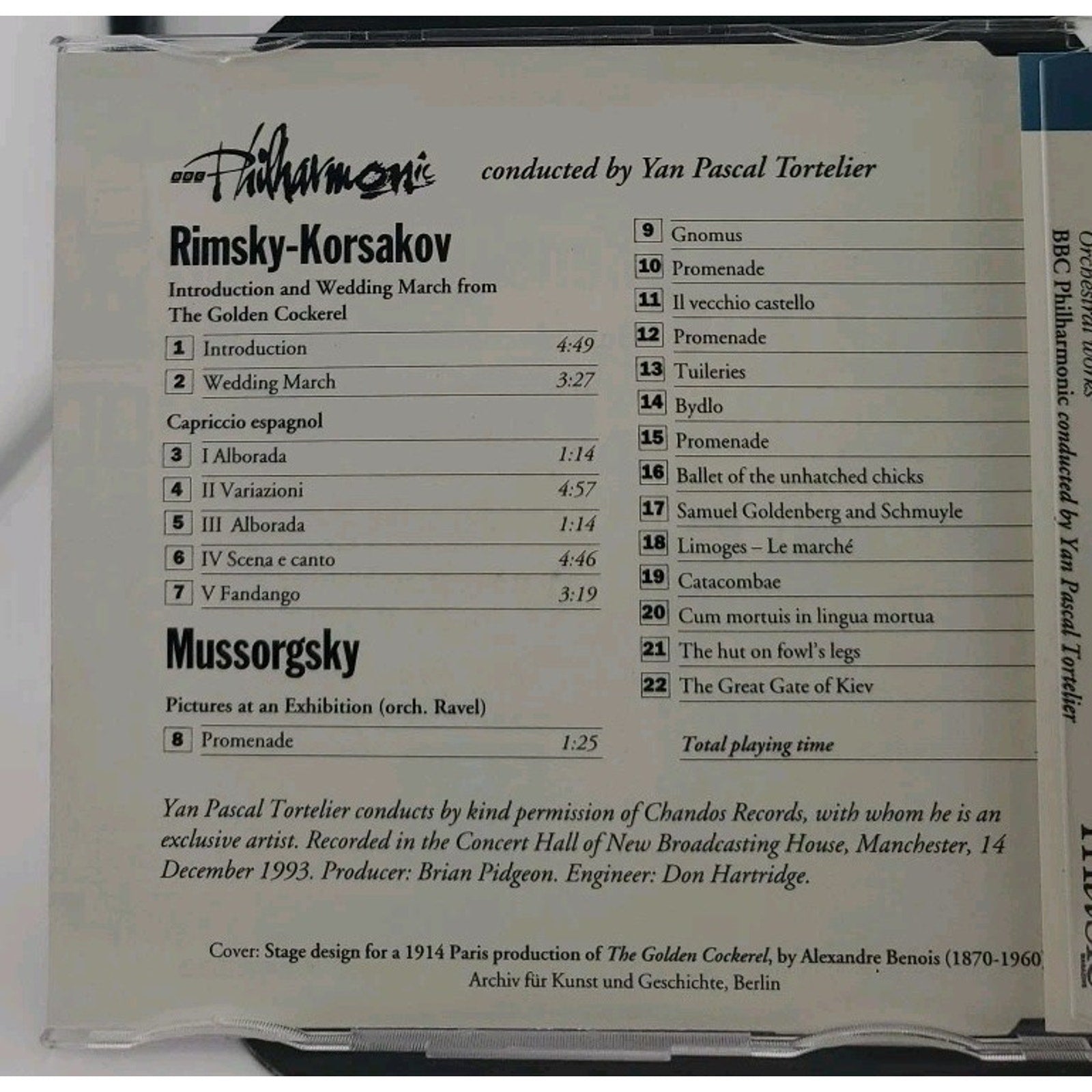 BBC Music: Volume II Number 9 - Rimsky-Korsakov & Mussorgsky - CD
