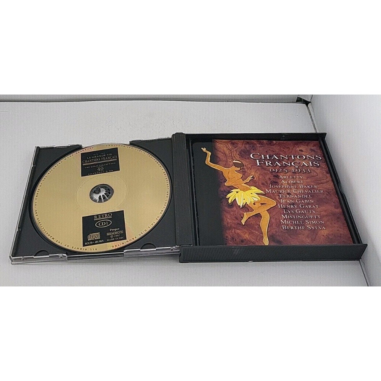 Chantons Francais Gold by Various (CD, 2001)