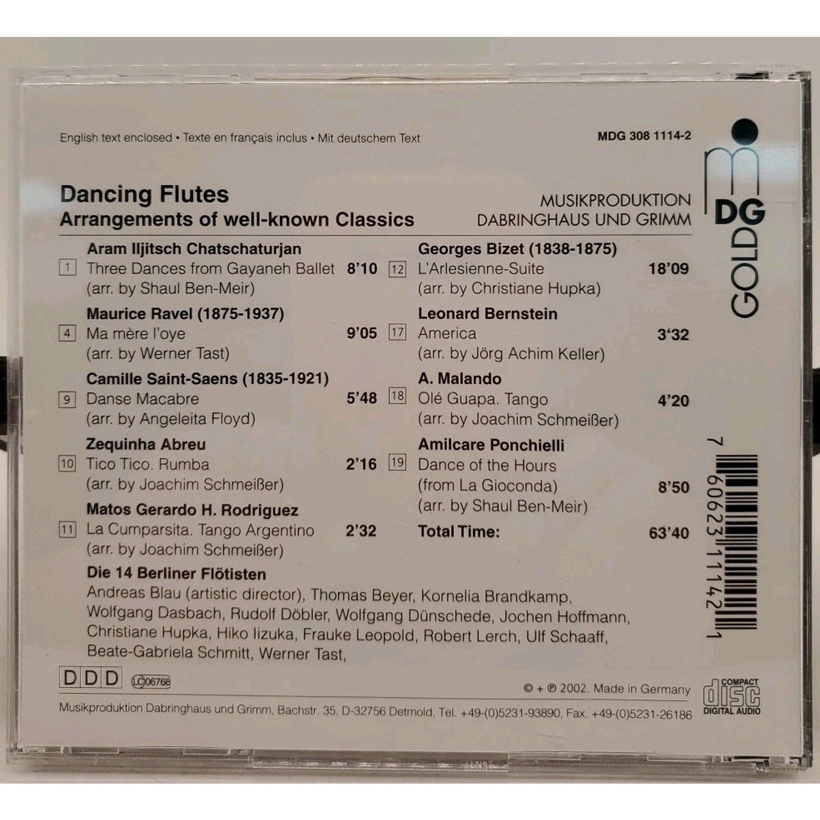 Dancing Flutes CD