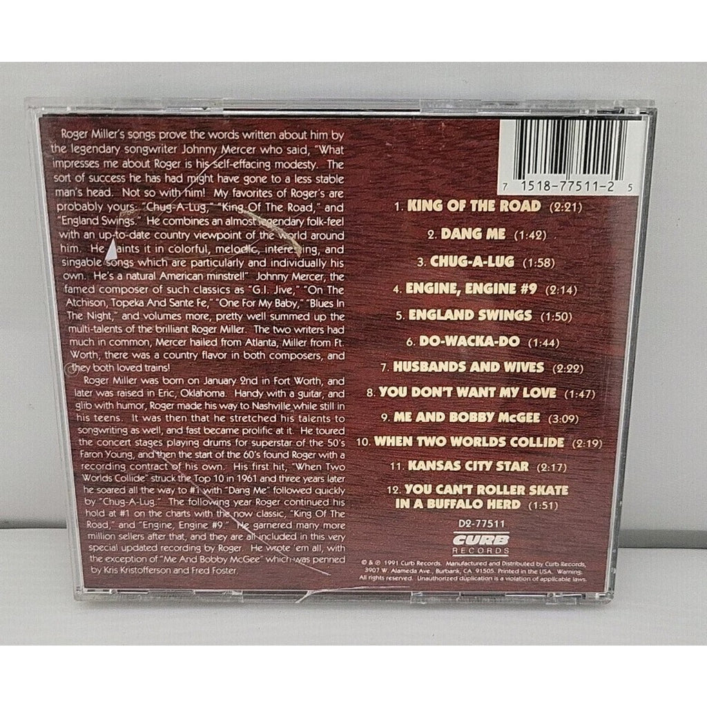 Best of by Miller, Roger (CD, 1991)