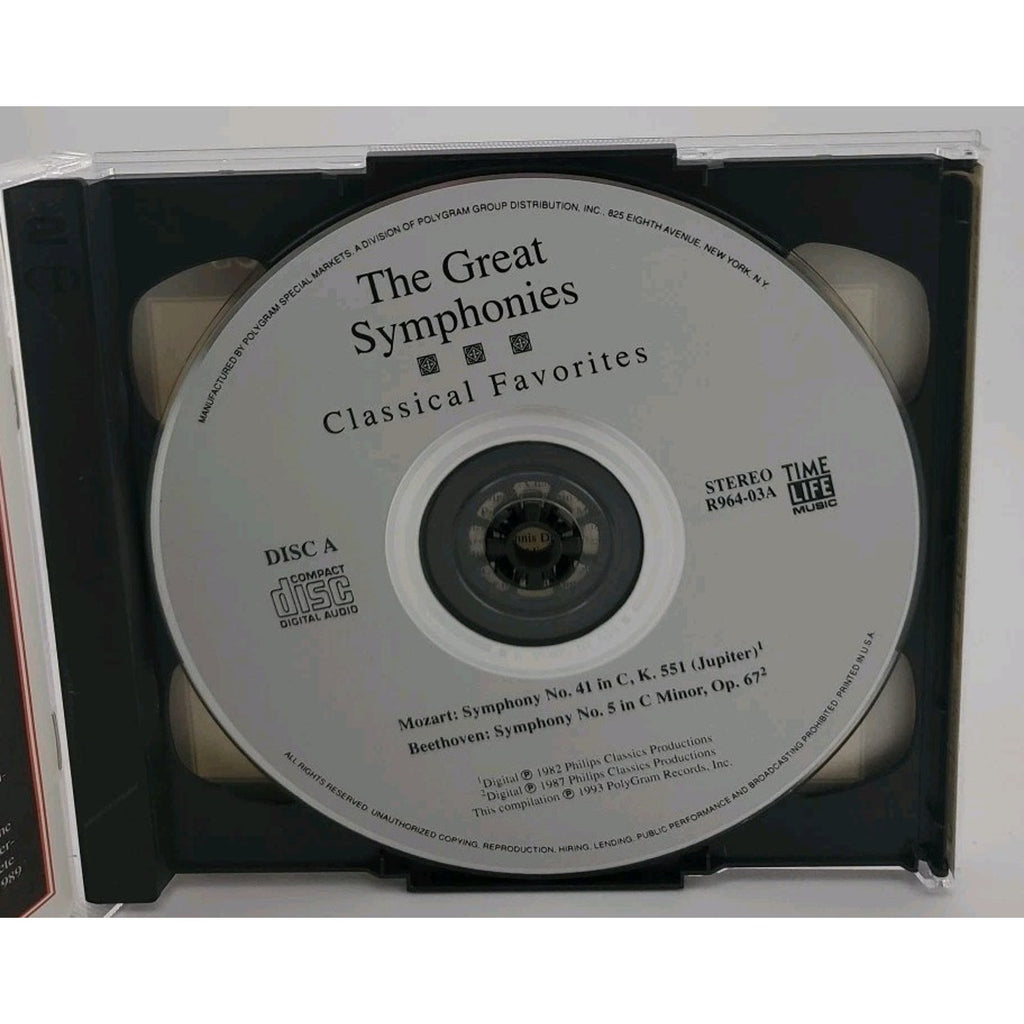 The Great Symphonies, Classical Favorites Time Life (CD)