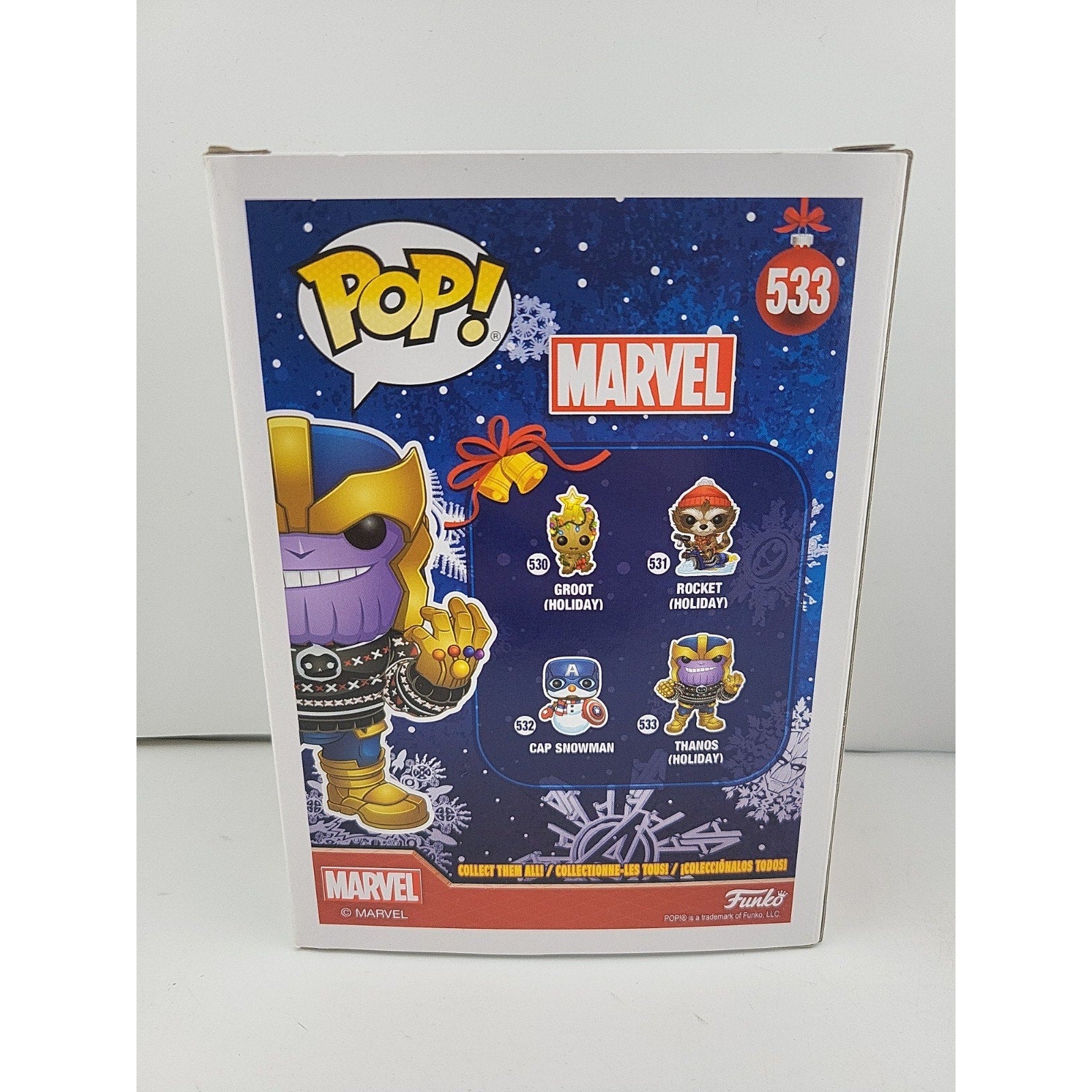 Funko Pop! Vinyl: Marvel - Thanos (Holiday) #533