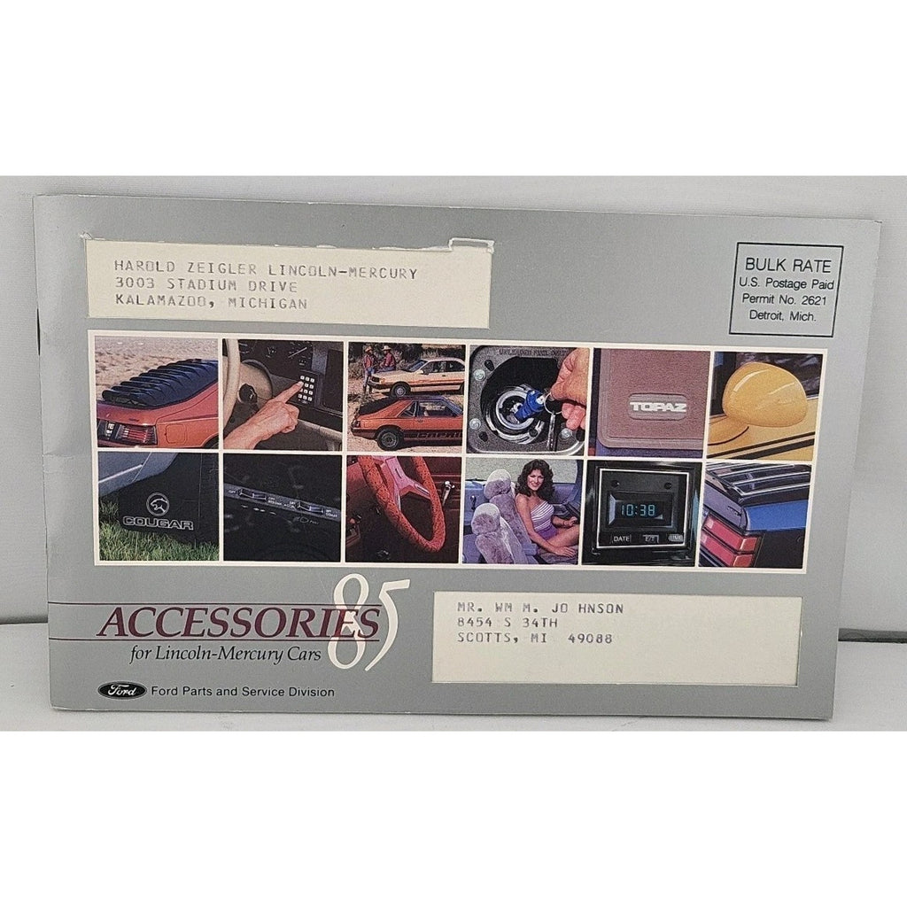 Accessories For Lincoln - Mercury Cars 1985