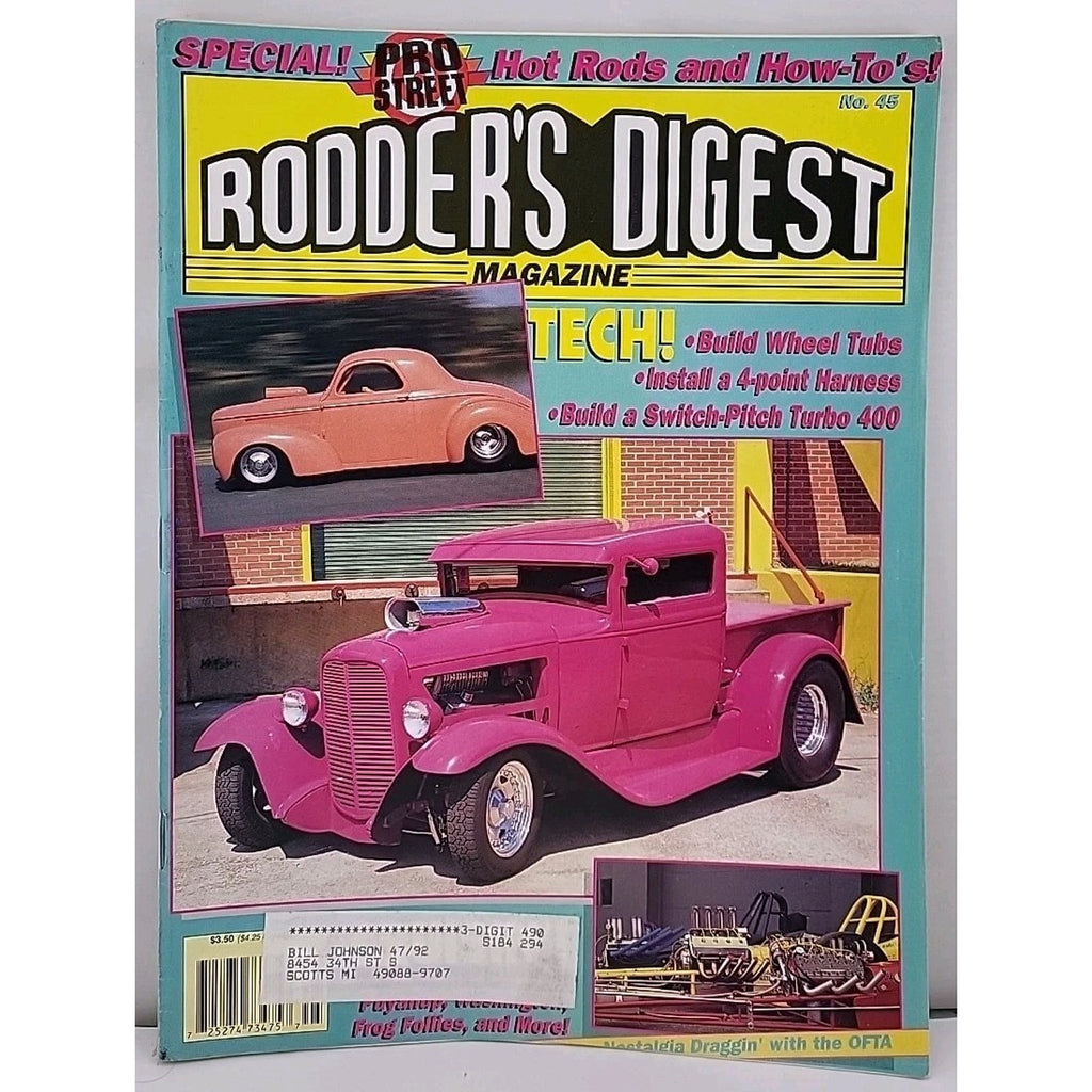 Rodder's Digest Magazine February 1992 Volume 11 Number 45