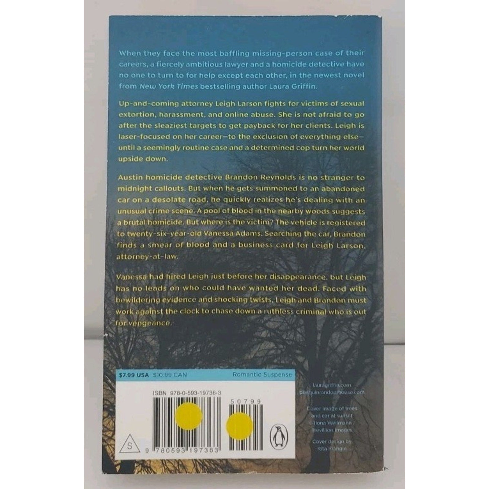 Last Seen Alone by Laura Griffin (2021, Mass Market)