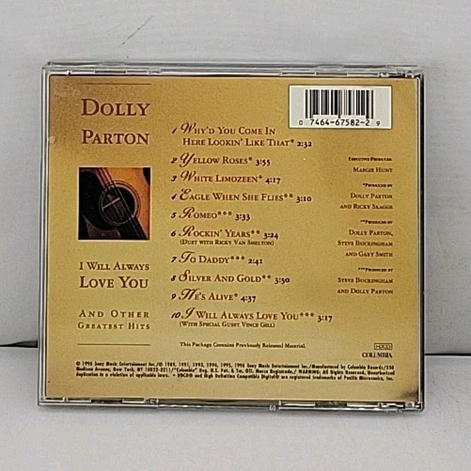 I Will Always Love You and Other Greatest Hits by Dolly Parton (CD, Apr-1996,...