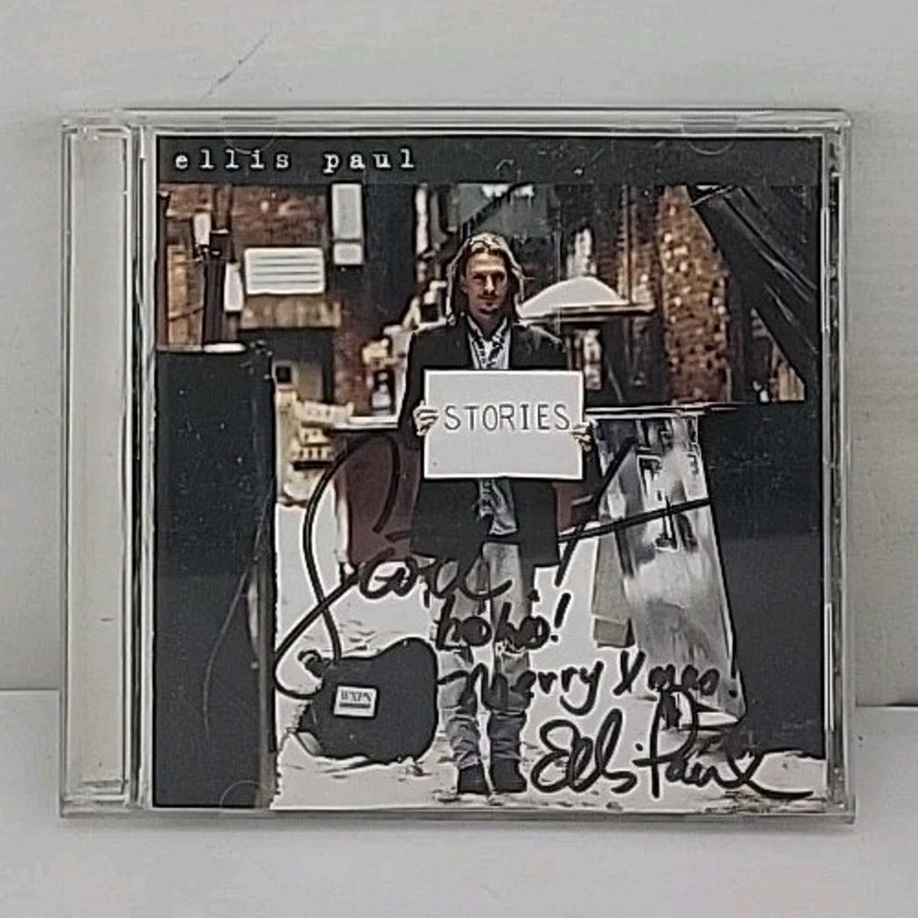 Stories by Ellis Paul (CD, 2002) *Signed*