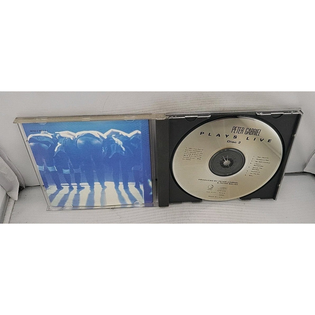 Plays Live by Peter Gabriel (CD, Jun-1983, Geffen) Disc 2
