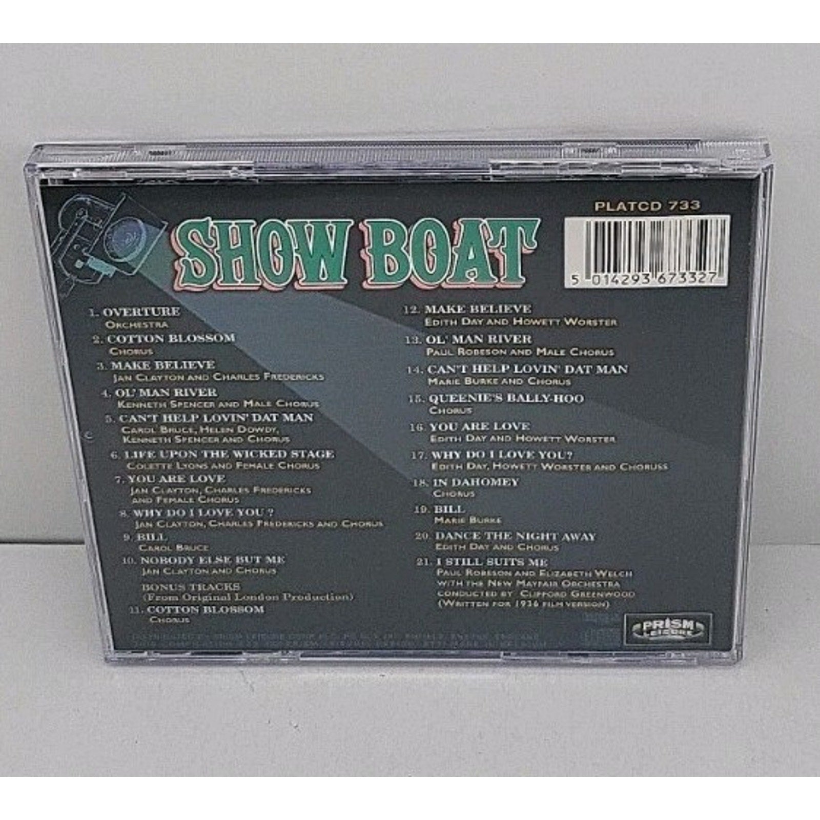 Show Boat - Historic Productions; Jan Clayton, Carol Bruce, etc (CD, 2003)
