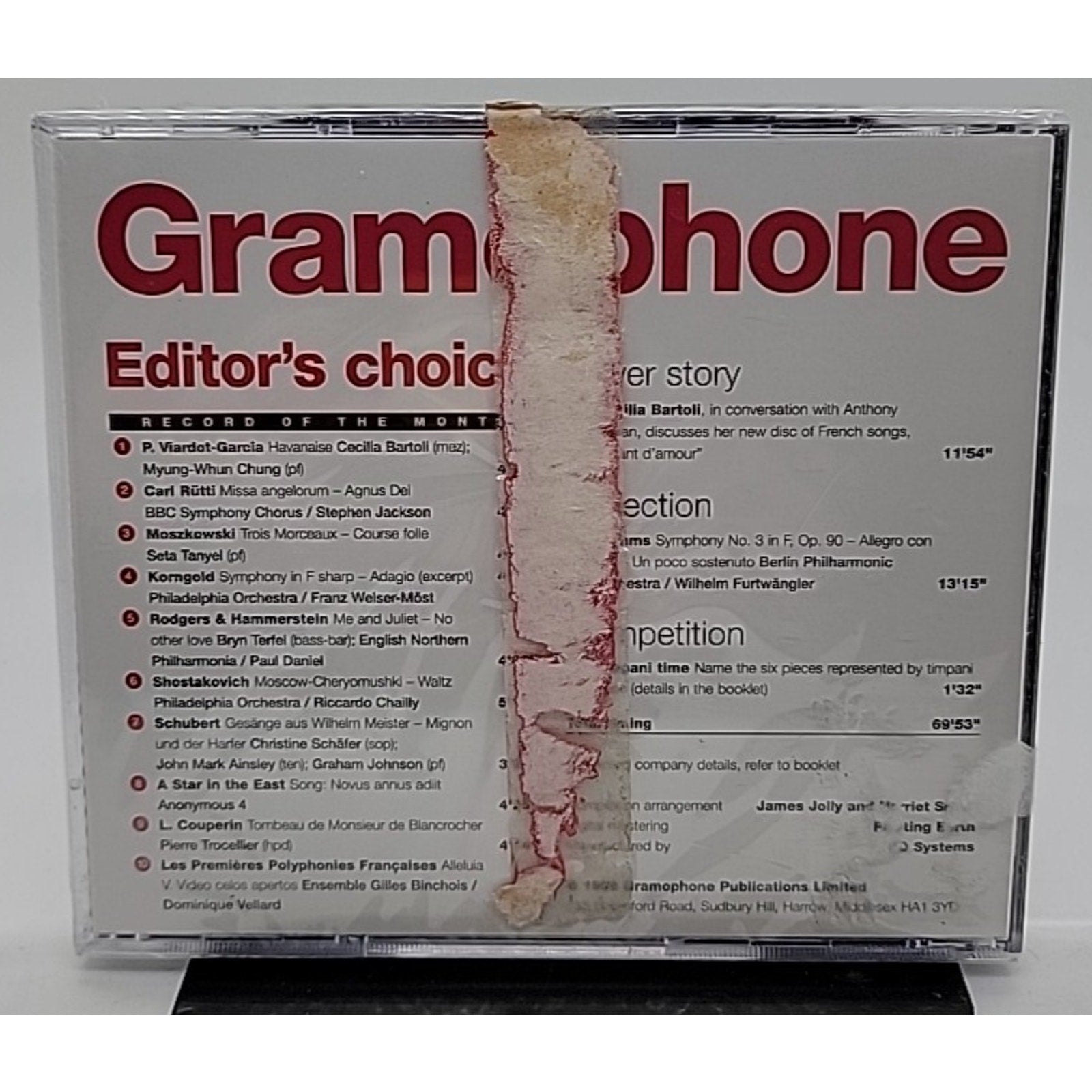 Gramophone December 1996 CD *Brand New*