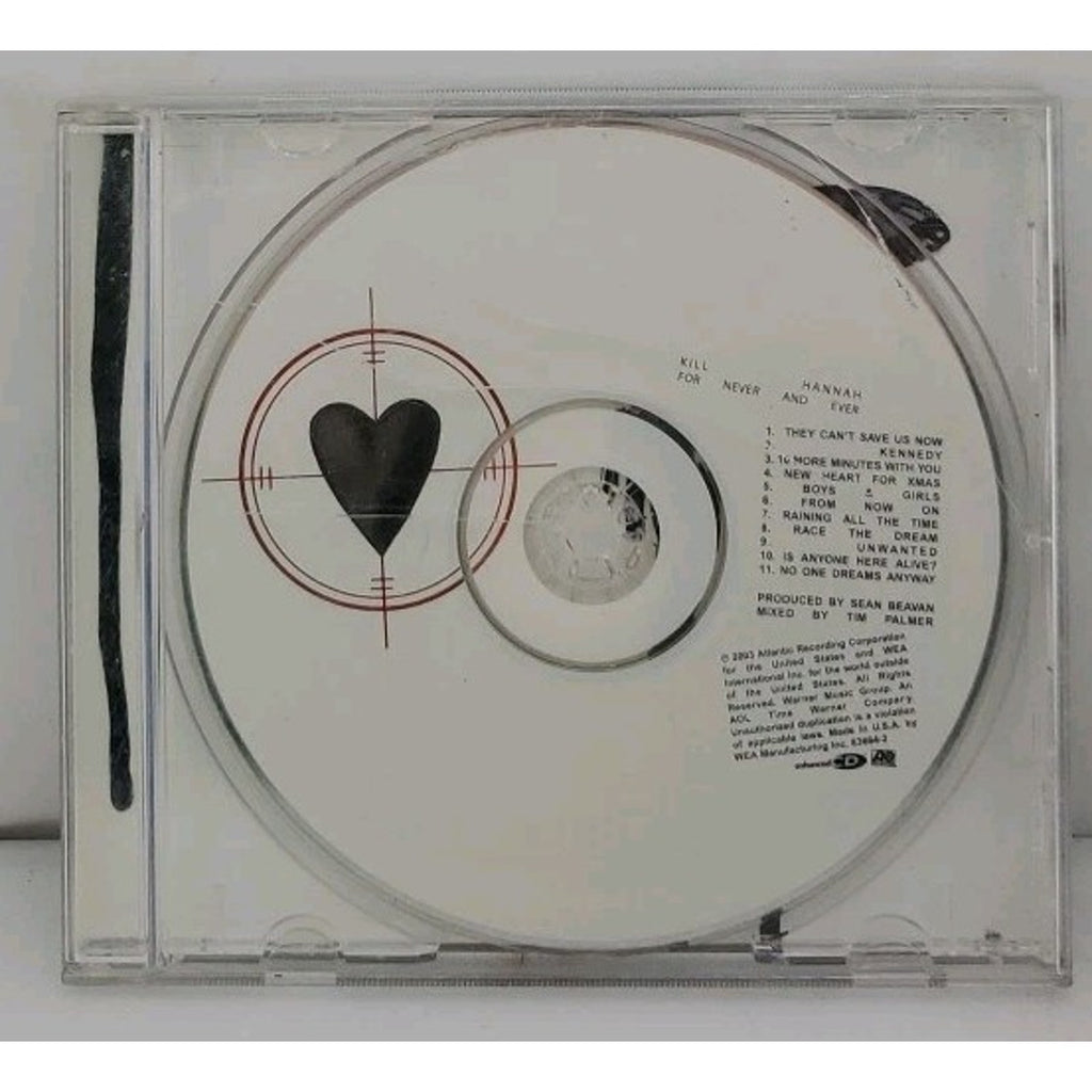 For Never & Ever by Kill Hannah (CD, 2003) *No Cover Art*