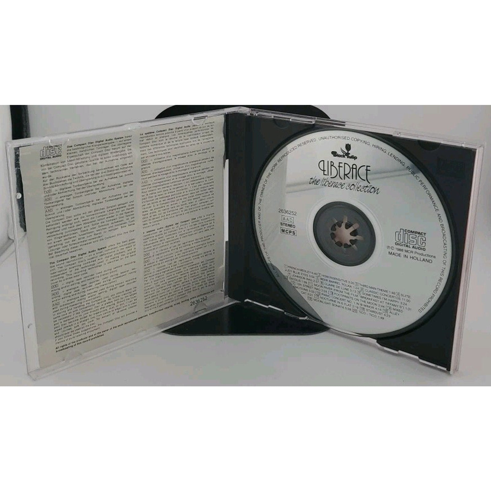 Liberace - The Liberace Collection CD Black Tulip