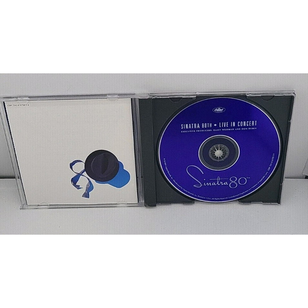 Sinatra 80th-Live by Frank Sinatra (CD, 1995)