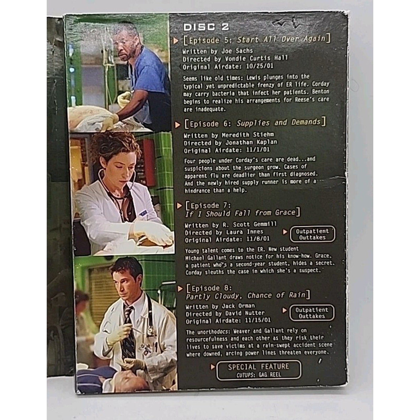 Er: the Complete Eighth Season (DVD) Missing Disc 6
