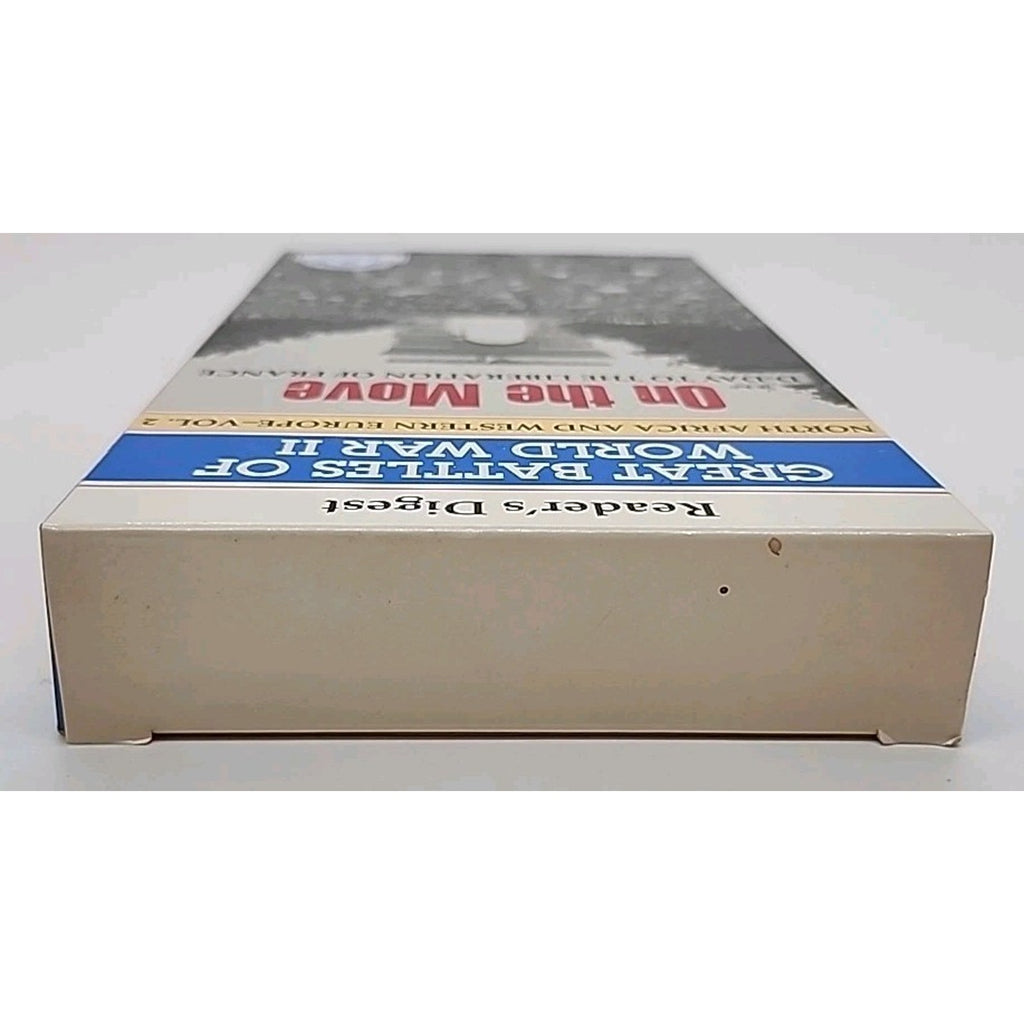 Great Battles Of World War II VHS Video Tape On The Move D Day France Vol. 2