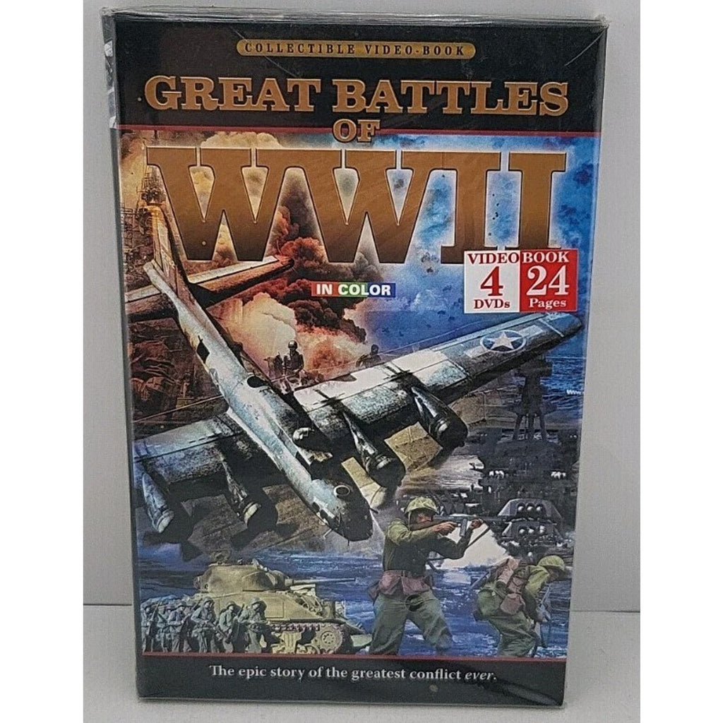 Great Battles of WWII (Videobook) (DVD, 2004) *Brand New*