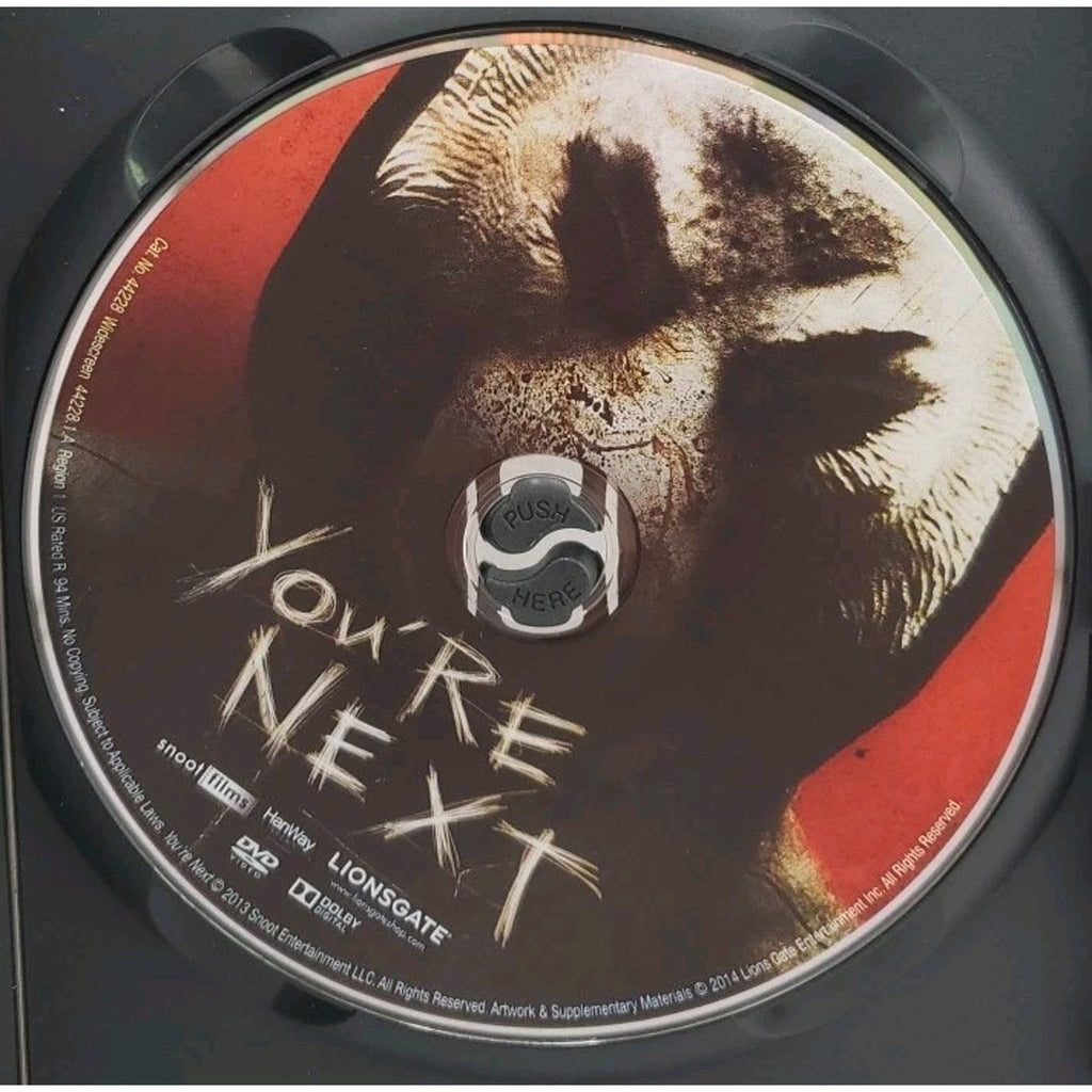 You're Next (DVD, 2013) *DISC ONLY*