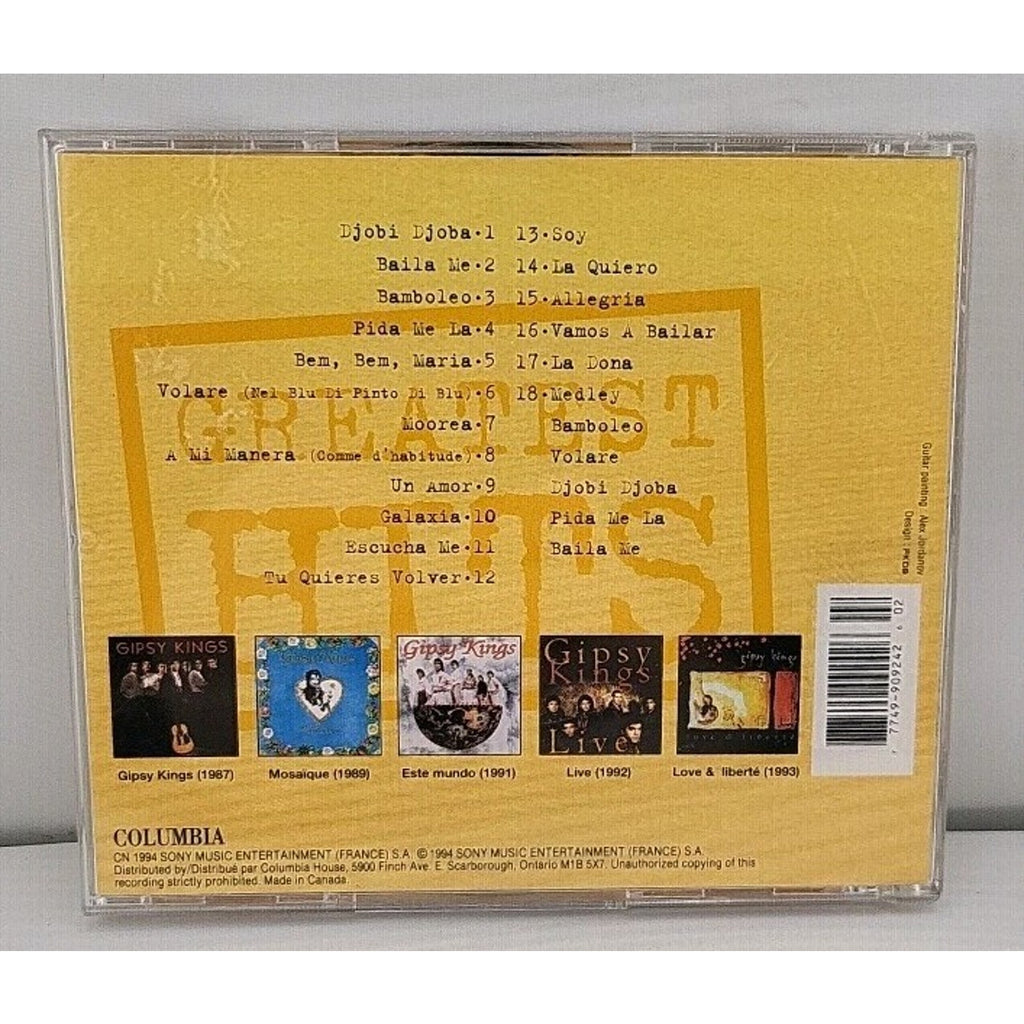 Greatest Hits by Gipsy Kings (CD, 1998)
