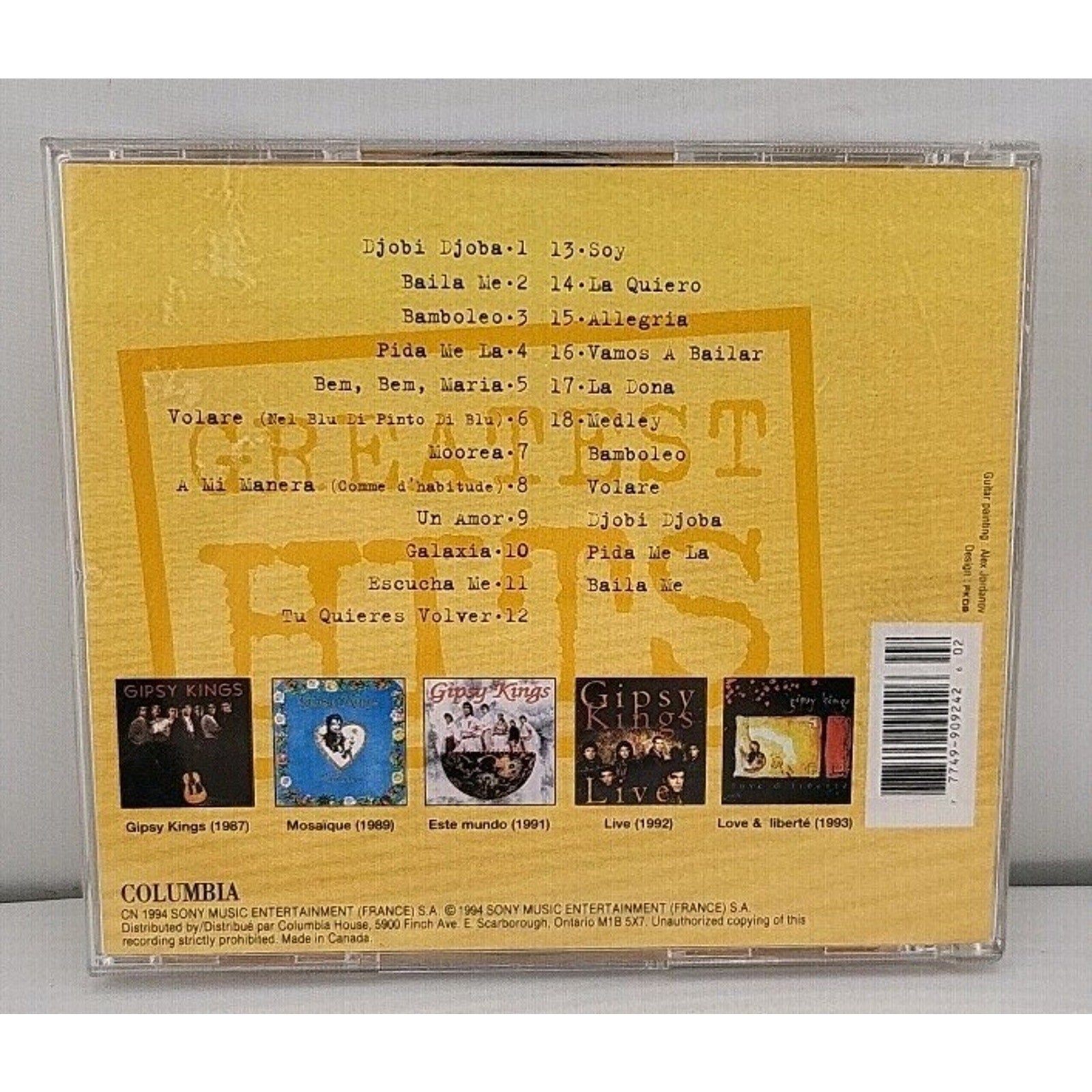 Greatest Hits by Gipsy Kings (CD, 1998)