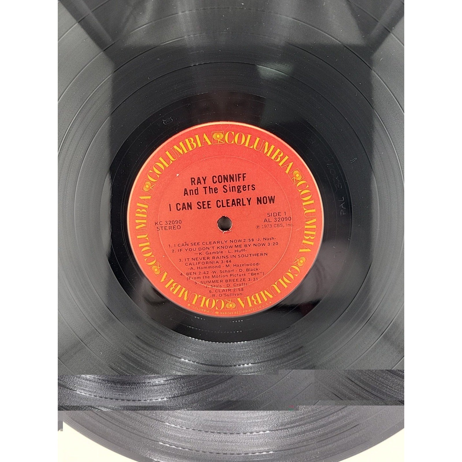 Ray Conniff: I Can See Clearly Now 12" 33 RPM LP