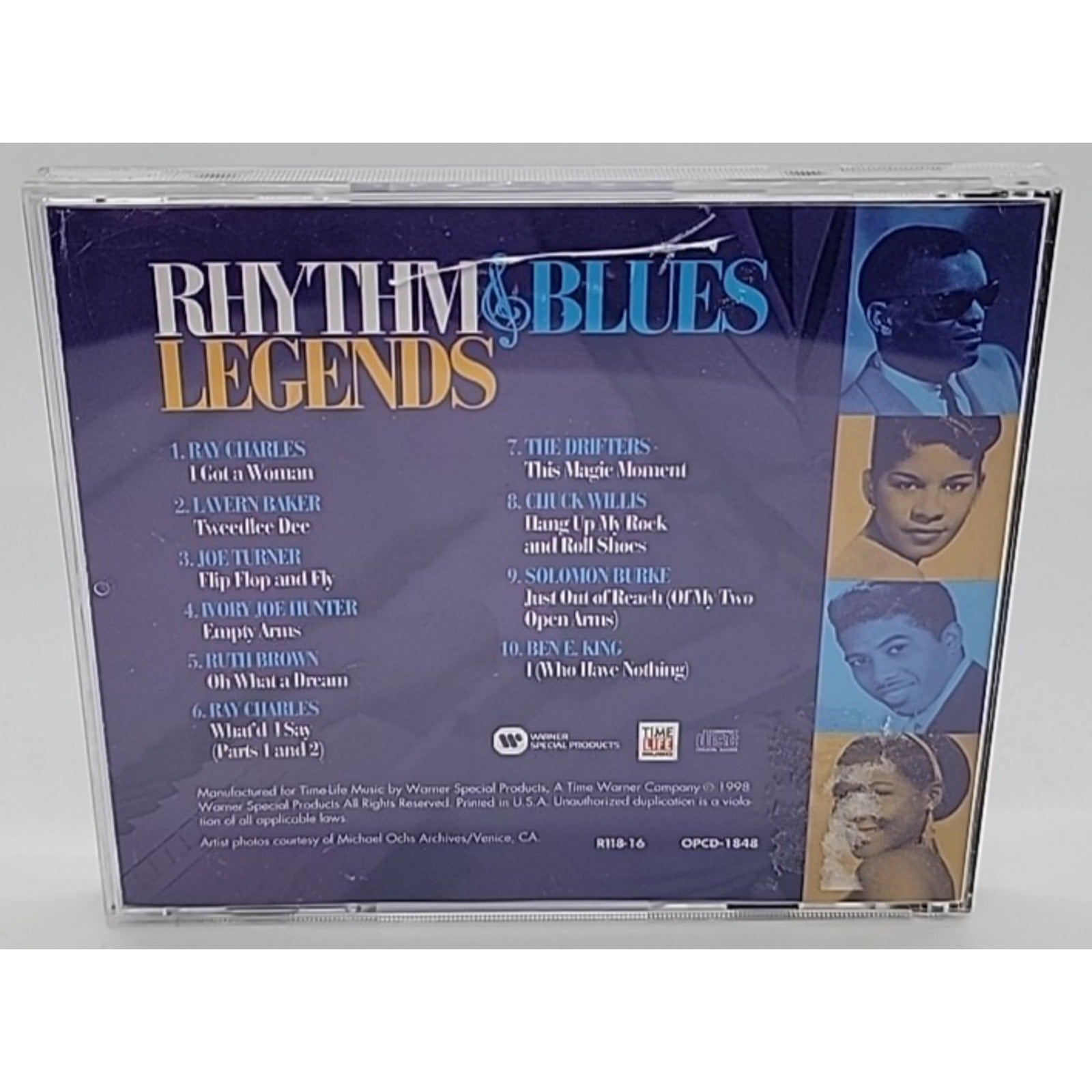 Rhythm & Blues Legends - Various Artists (CD 1998)
