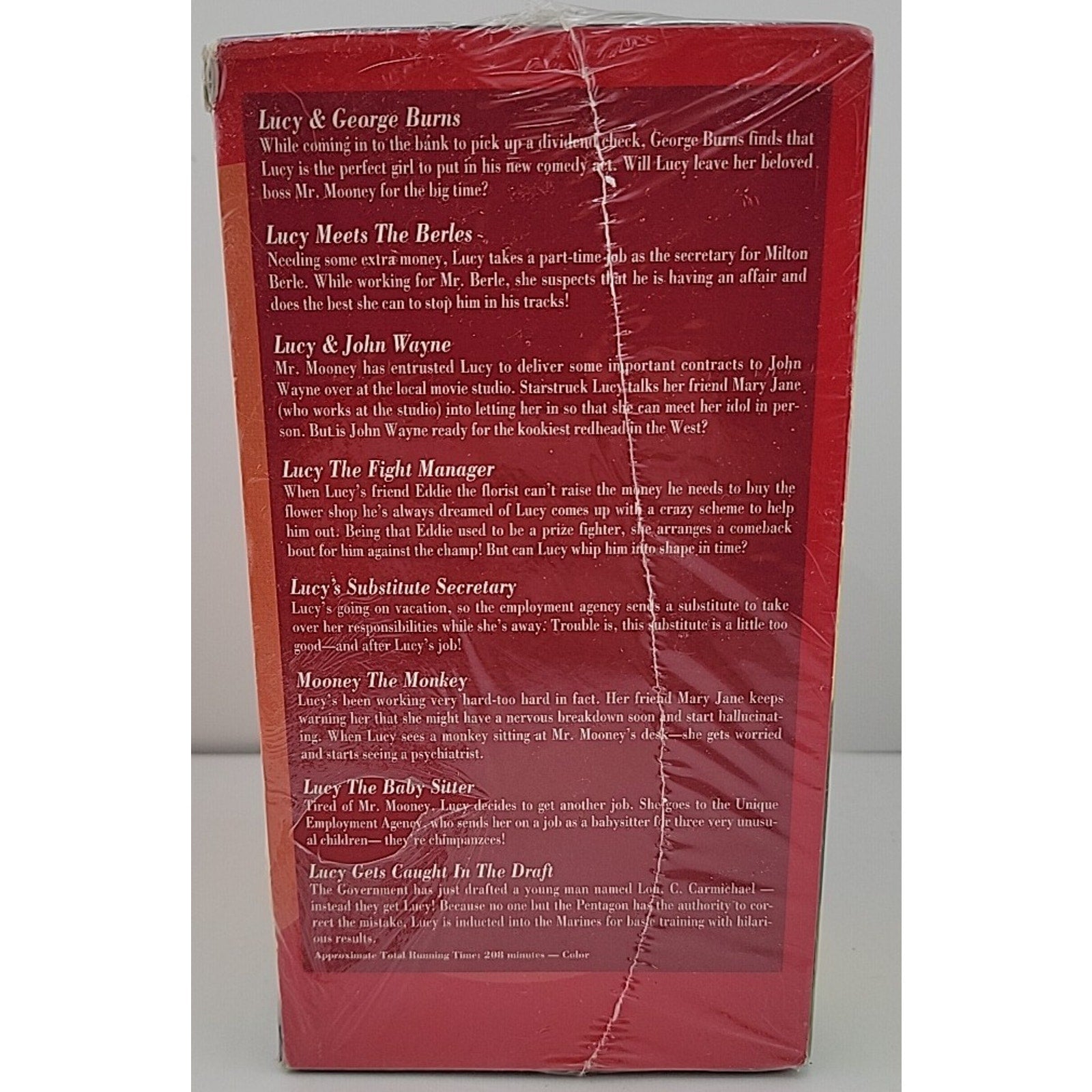 The Lucy Show 4 VHS Tape Set Collection 8 Classic Episodes *Brand New*