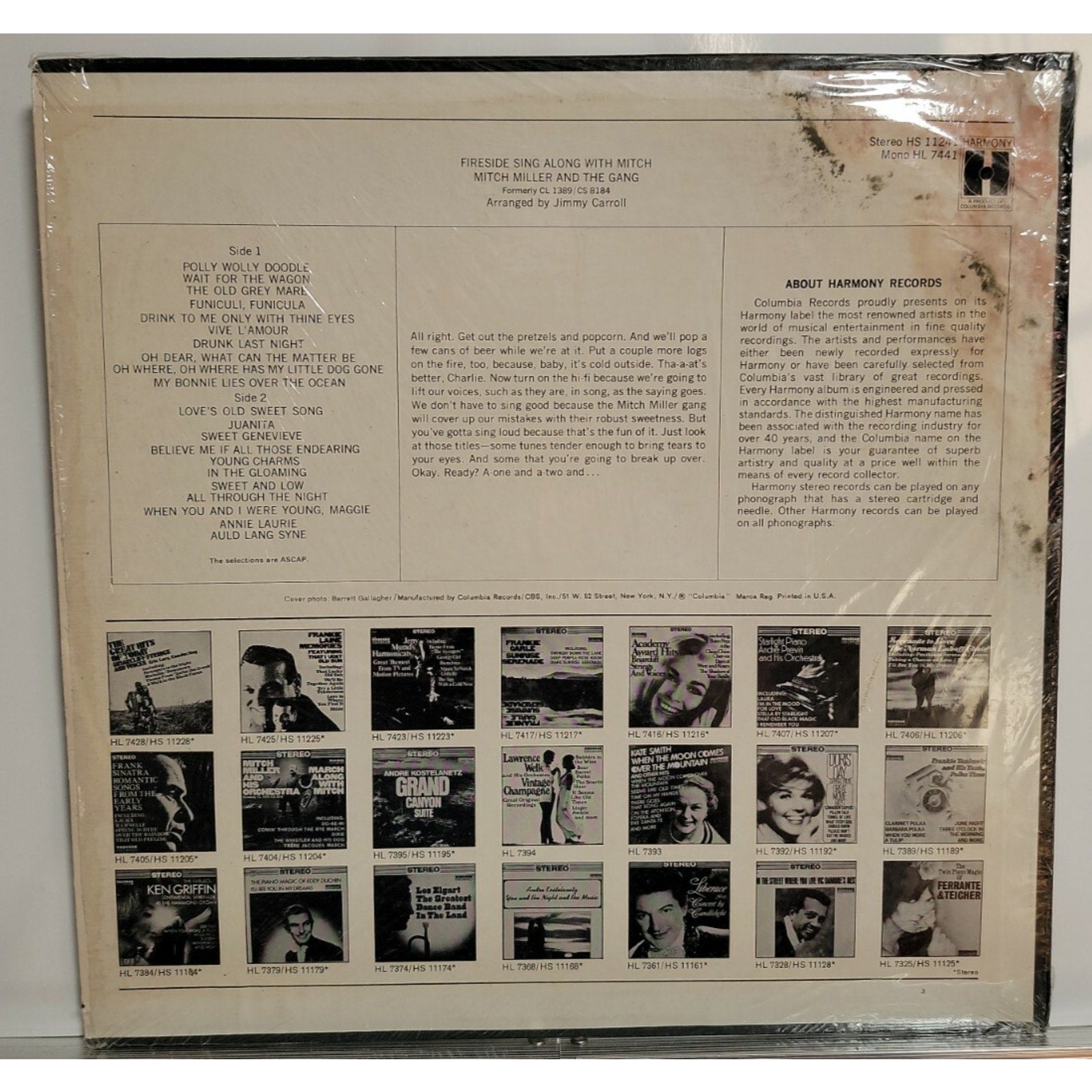 Mitch Miller And The Gang – Fireside Sing Along With Mitch (Vinyl)