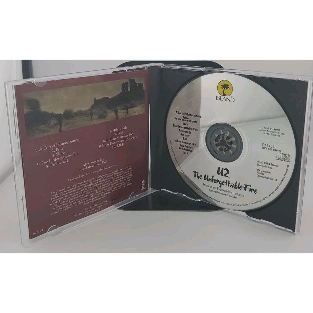 The Unforgettable Fire by U2 (CD, 2009)