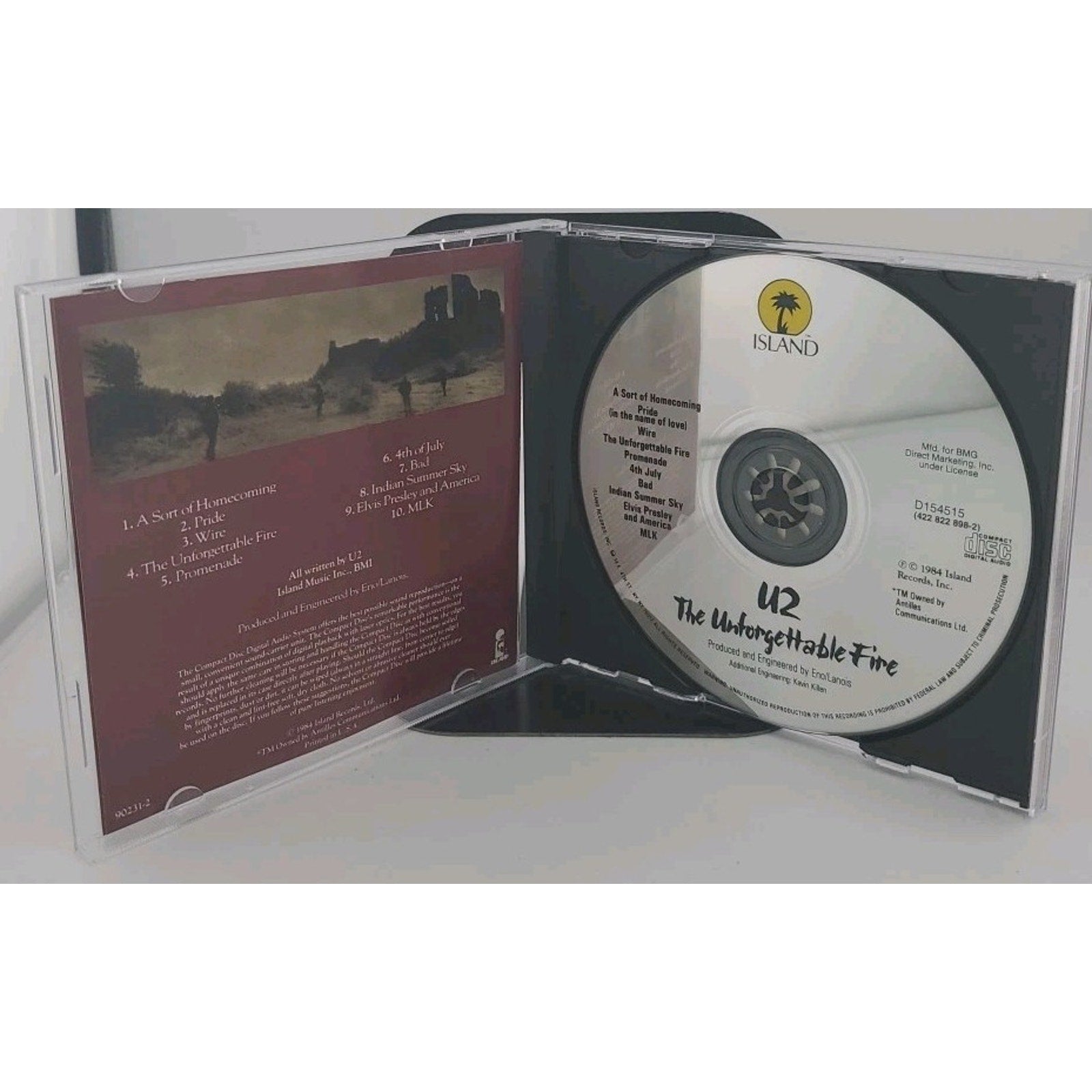 The Unforgettable Fire by U2 (CD, 2009)