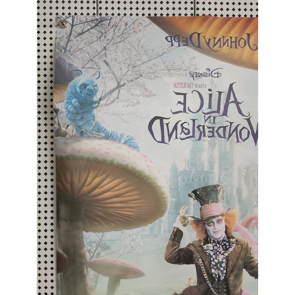 Alice In Wonderland -2010- Original 27x40 Movie Poster- Final Style-Johnny Depp