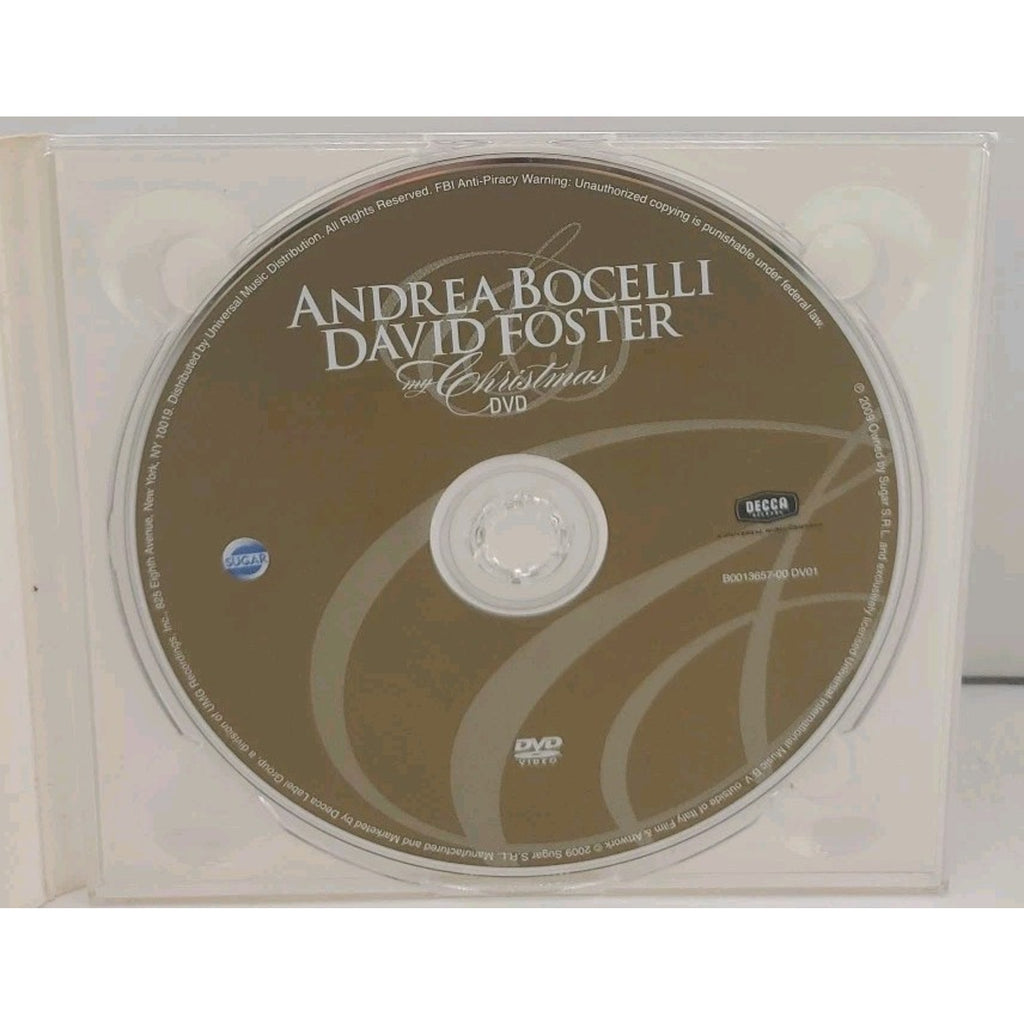 My Christmas [Deluxe Edition] [CD/DVD Combo] by Bocelli, Andrea (CD, 2009)