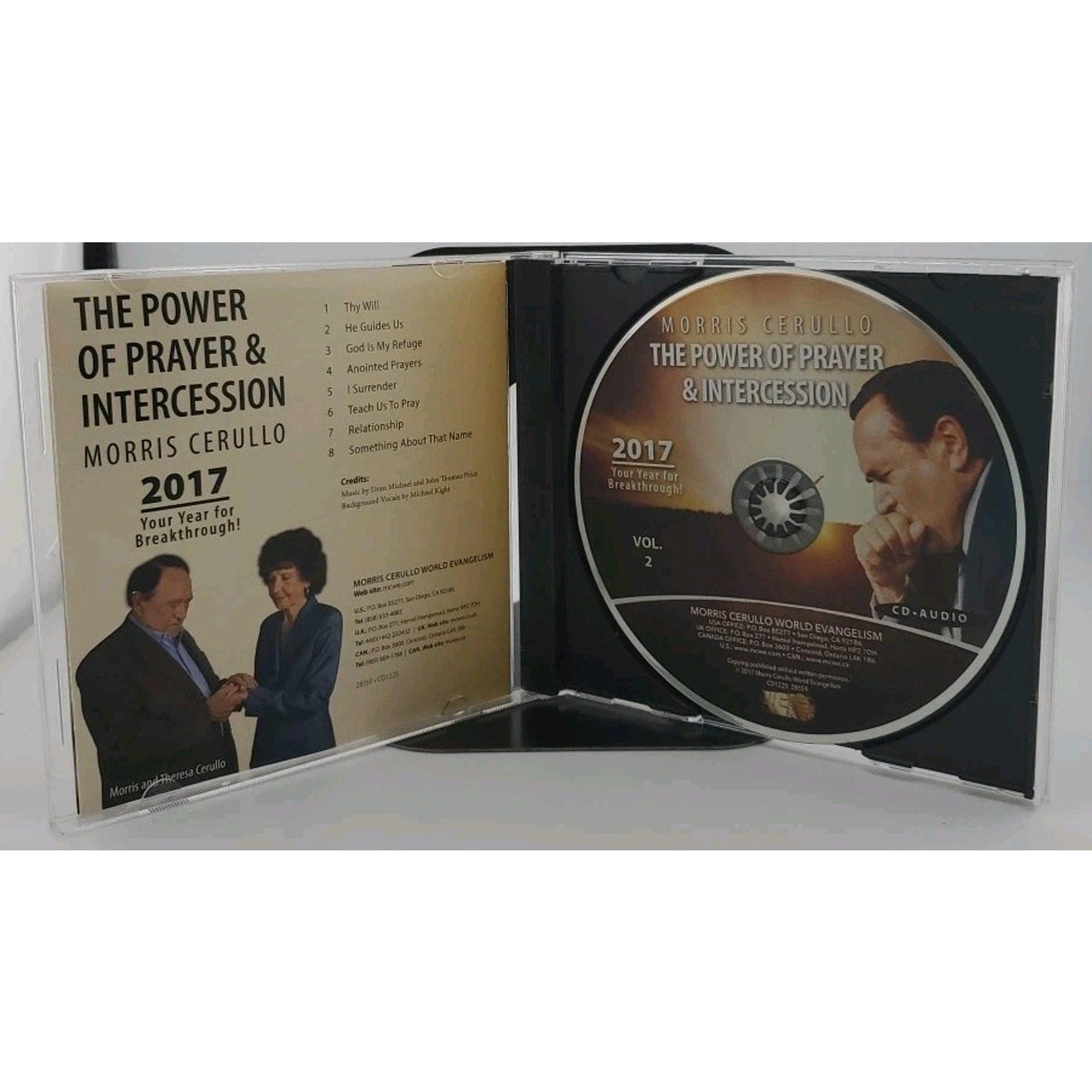 The Power Of Prayer & Intercession CD - Morris Cerullo