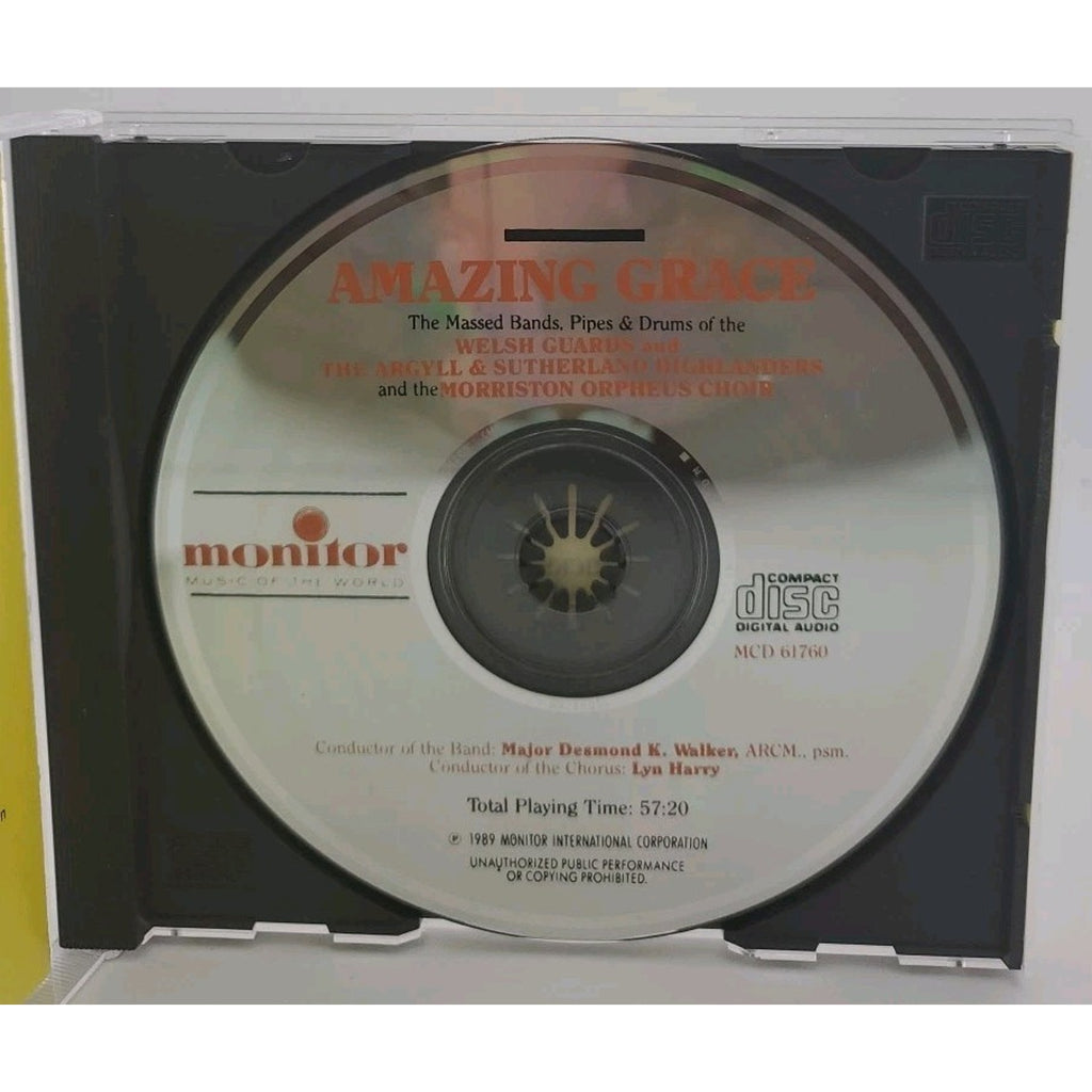 Amazing Grace by Welsh Guards (CD, Feb-1994, Monitor (World))