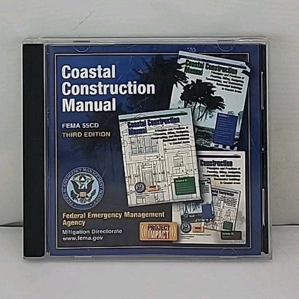 Coastal Construction Manual FEMA 55CD Third Edition