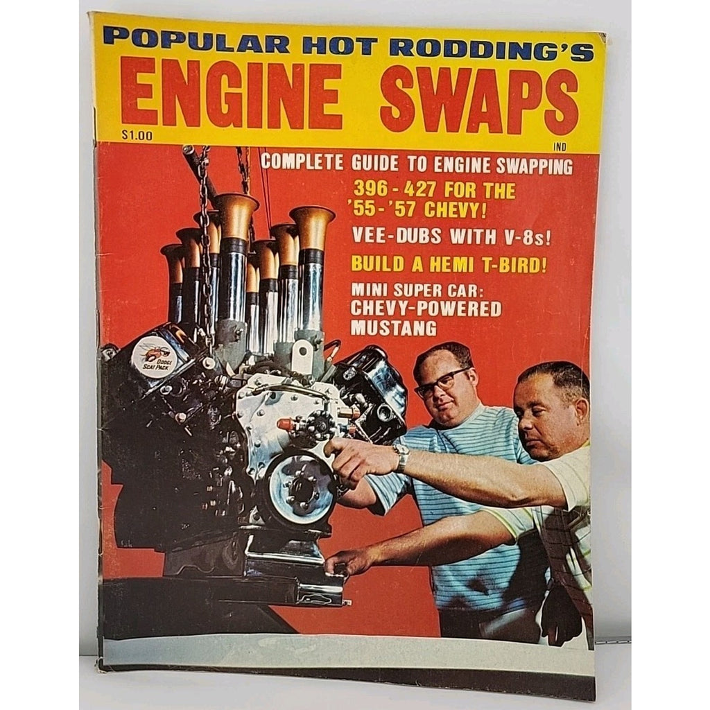 Popular Hot Rodding's Engine Swaps 1970 Mid Summer