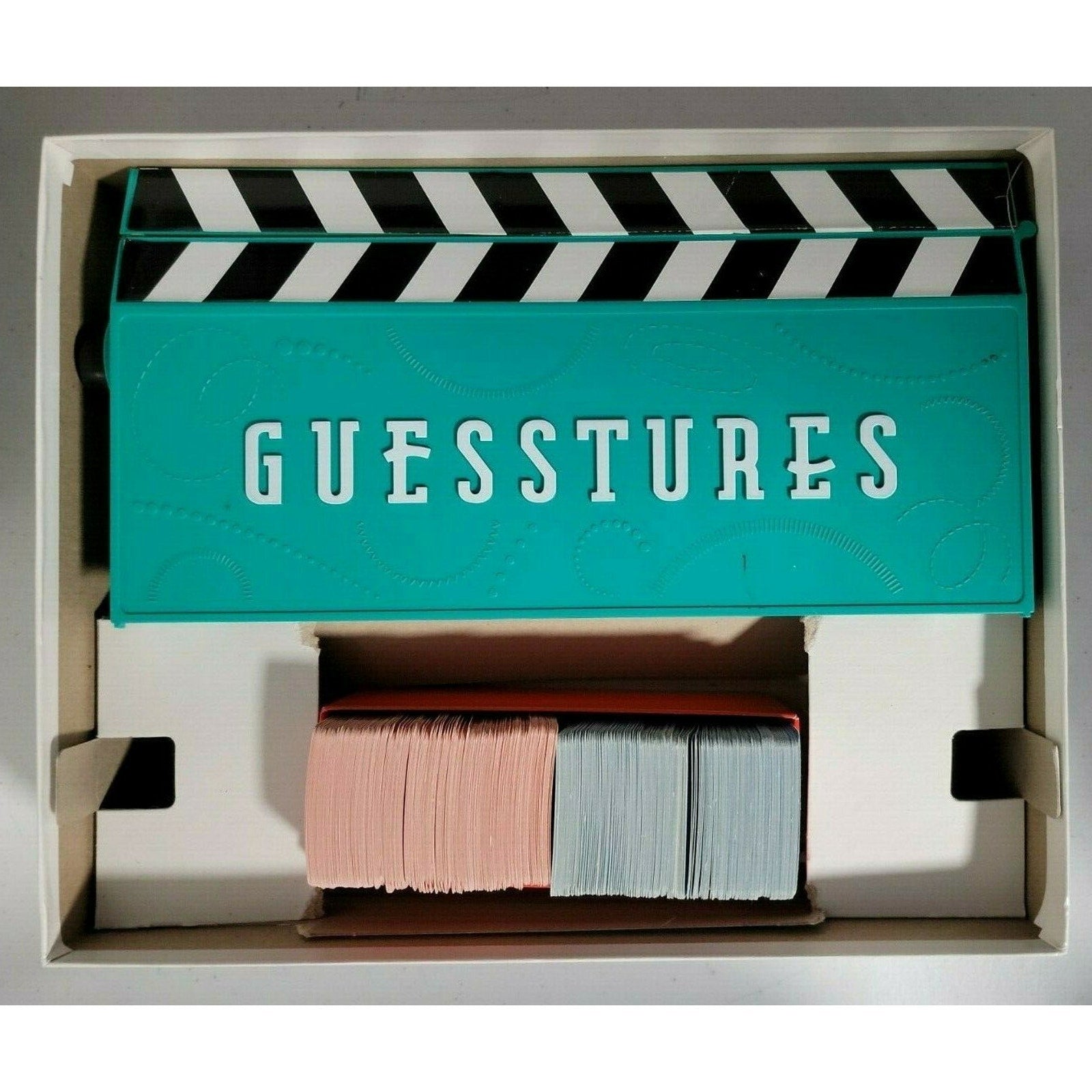 Hasbro Guesstures The Game of Split Second Charades *Complete*