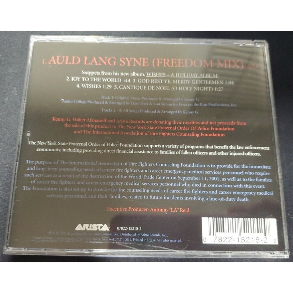 Auld Lange Syne [CD Single #2] [Single] by Kenny G (CD, Nov-2002, Arista)