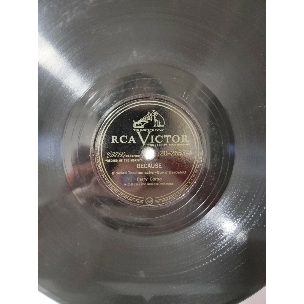 Perry Como - If You Had All The World And Its Gold / Because (Vinyl)