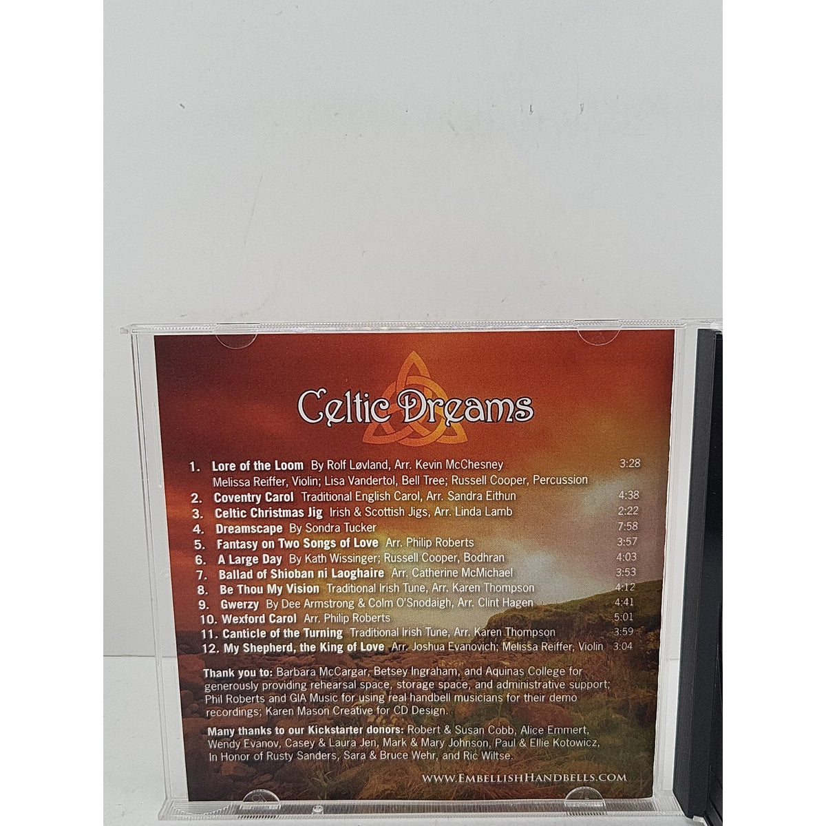 Celtic Dreams Embellish Ensemble CD