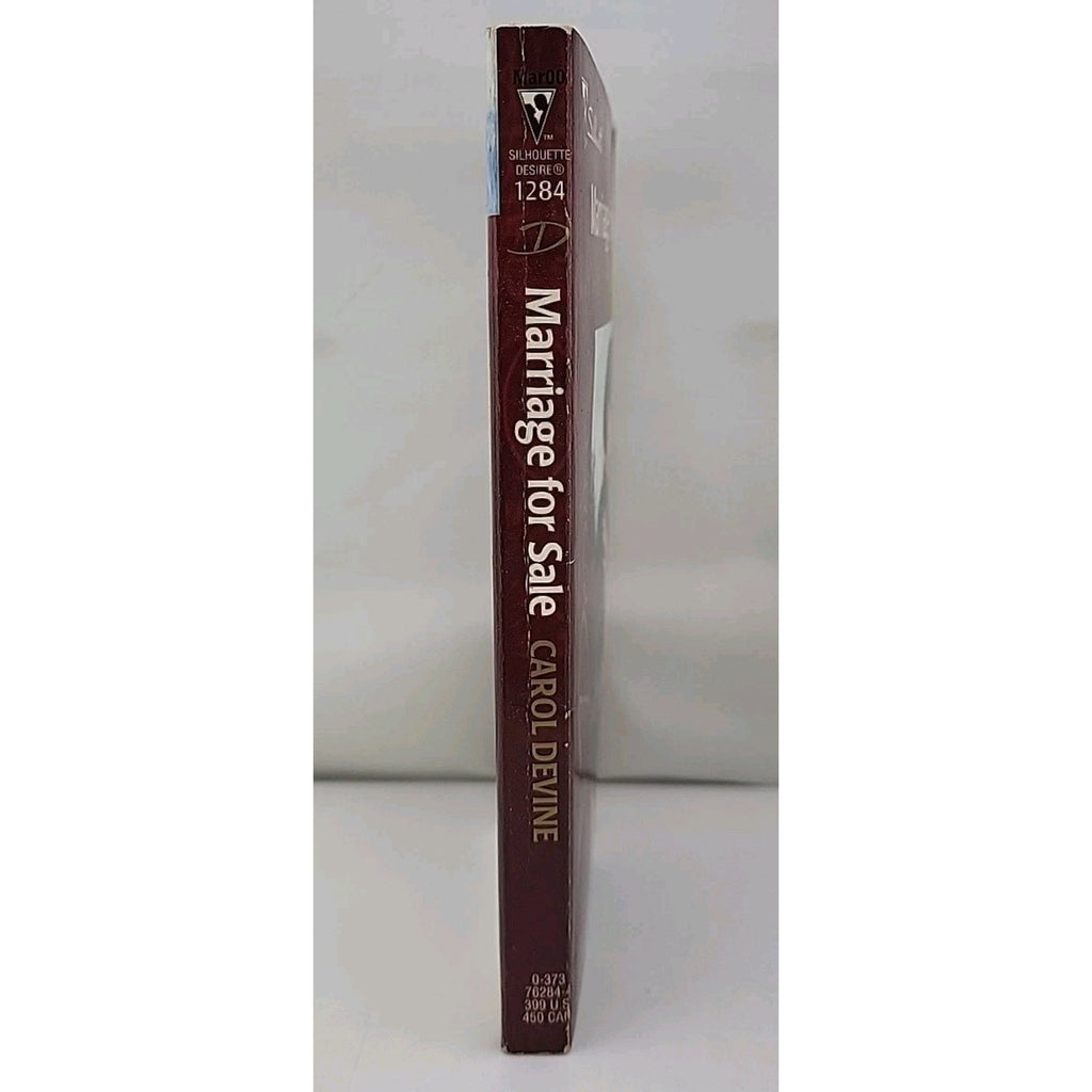Marriage for Sale by Carol Devine (2000, Mass Market)