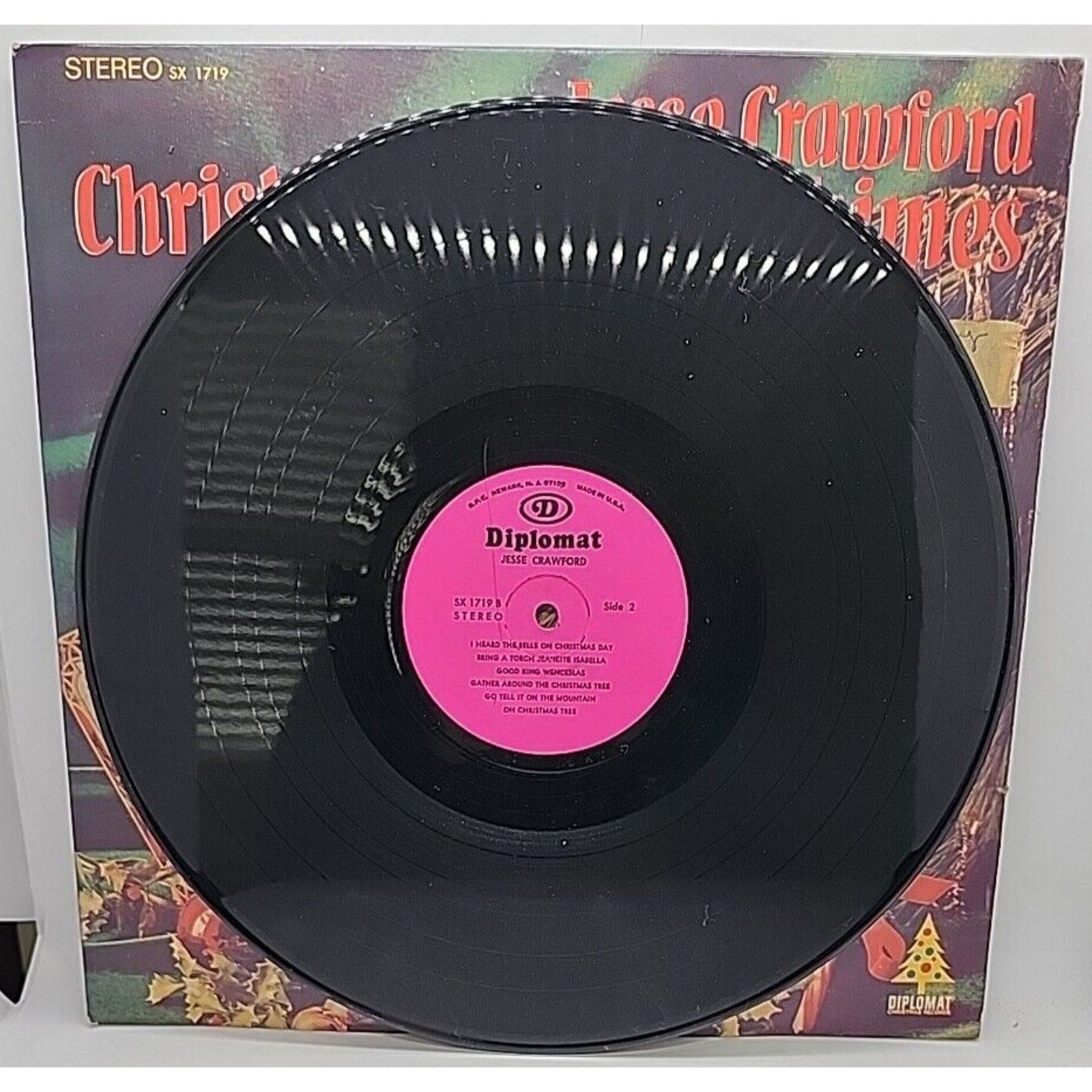 Jesse Crawford - Christmas Organ And Chimes Diplomat (Record)