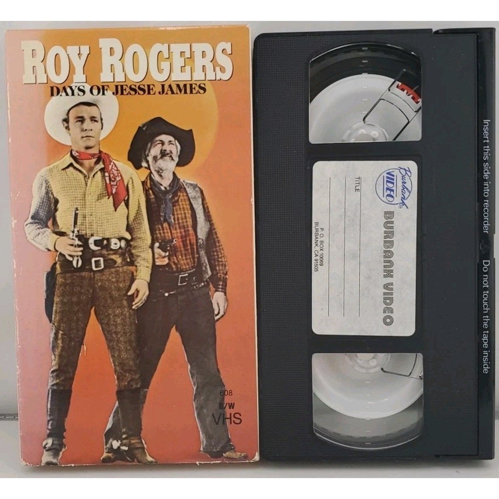 Roy Rogers Days of Jesse James (VHS)