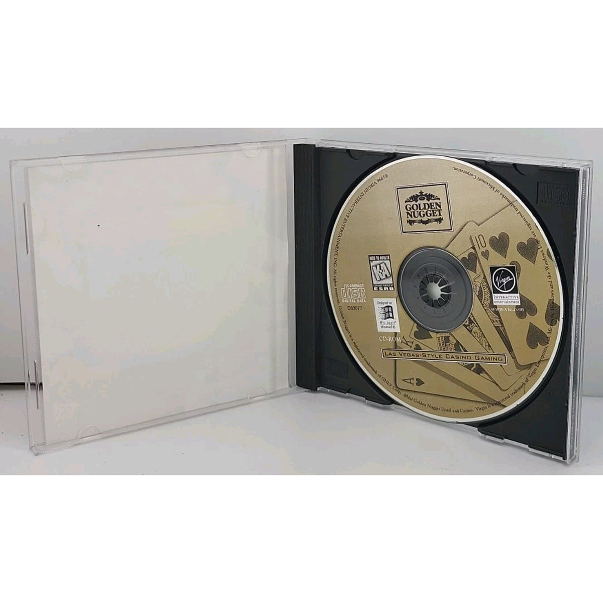Golden Nugget (PC, 1996) WINDOWS 95/98 CD-ROM