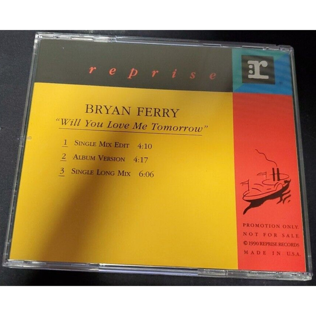 Bryan Ferry – Will You Love Me Tomorrow (CD, Promo, US, 1993, Reprise)