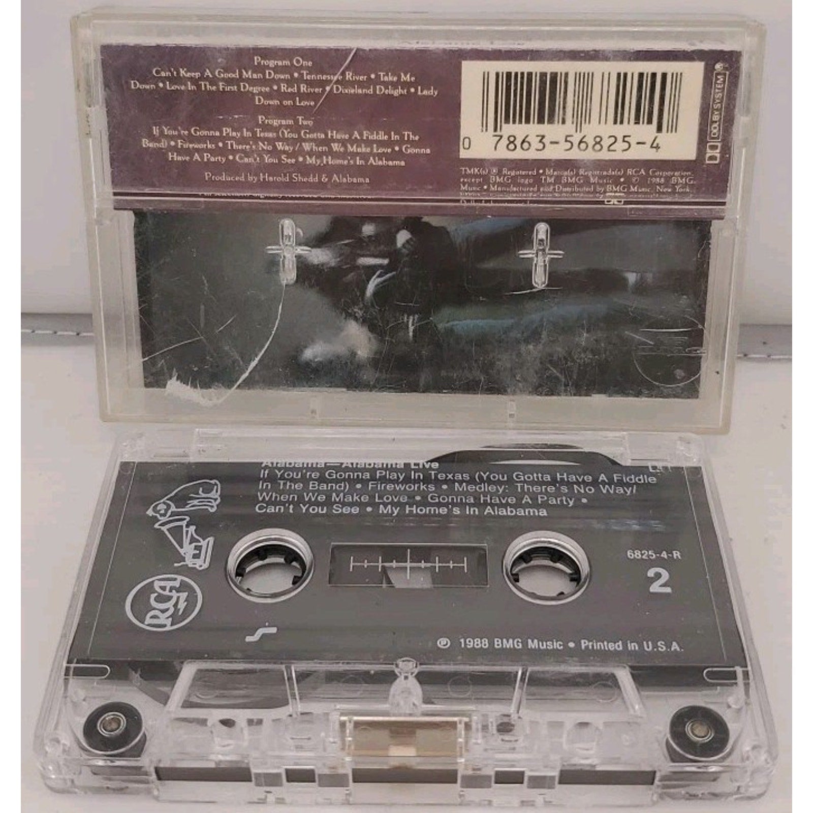 Alabama Live RCA (Cassette)