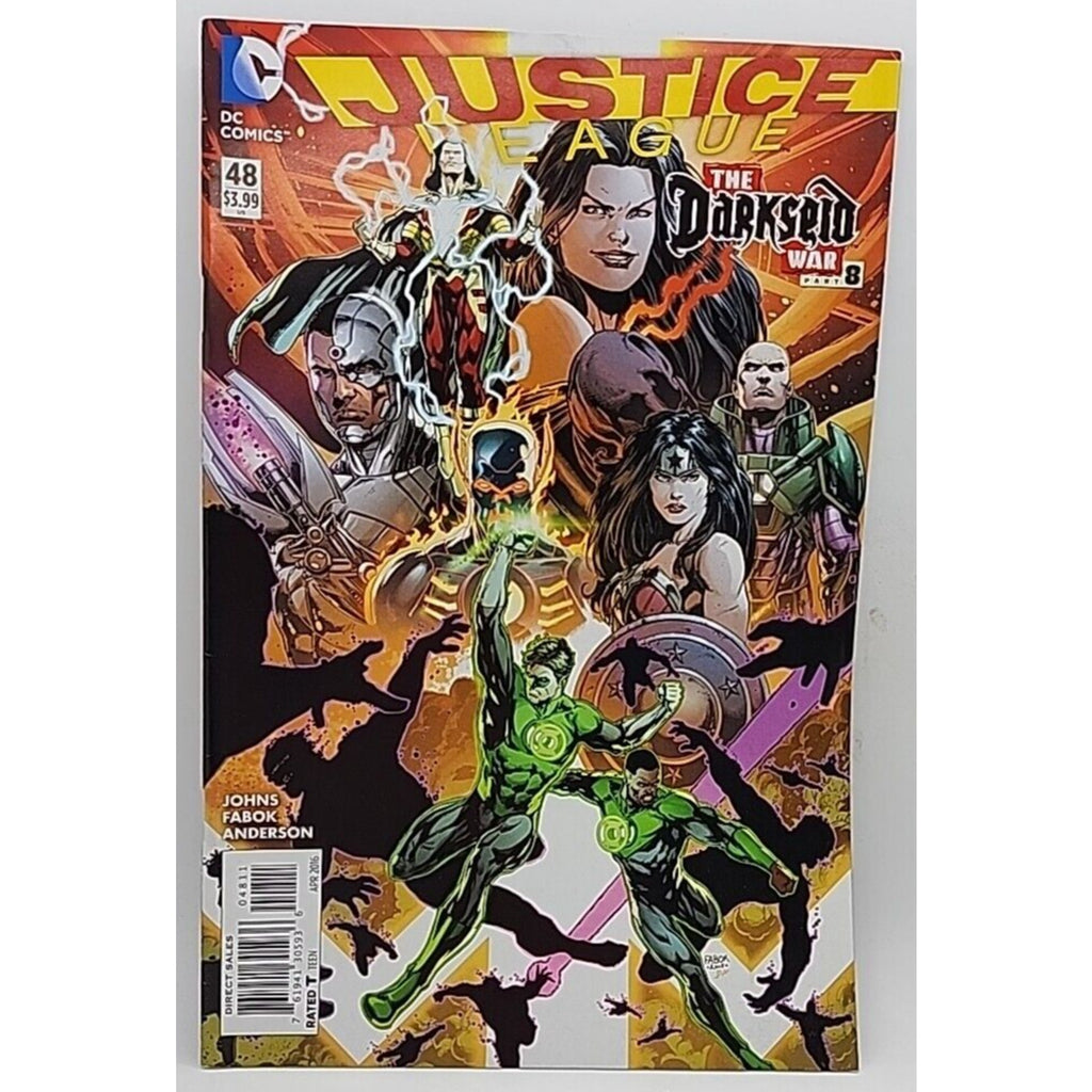 DC Comics Justice League #48 2016 The Darkseid War
