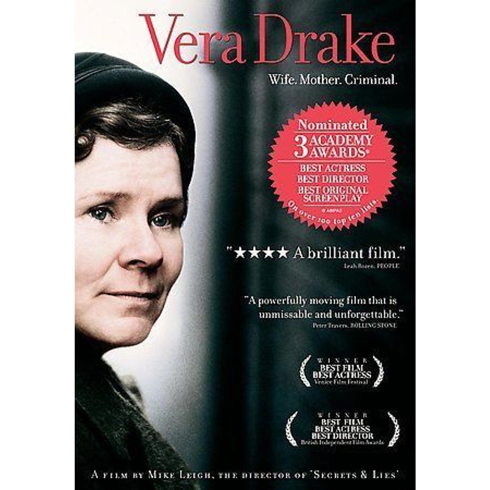 Vera Drake (DVD, 2005)