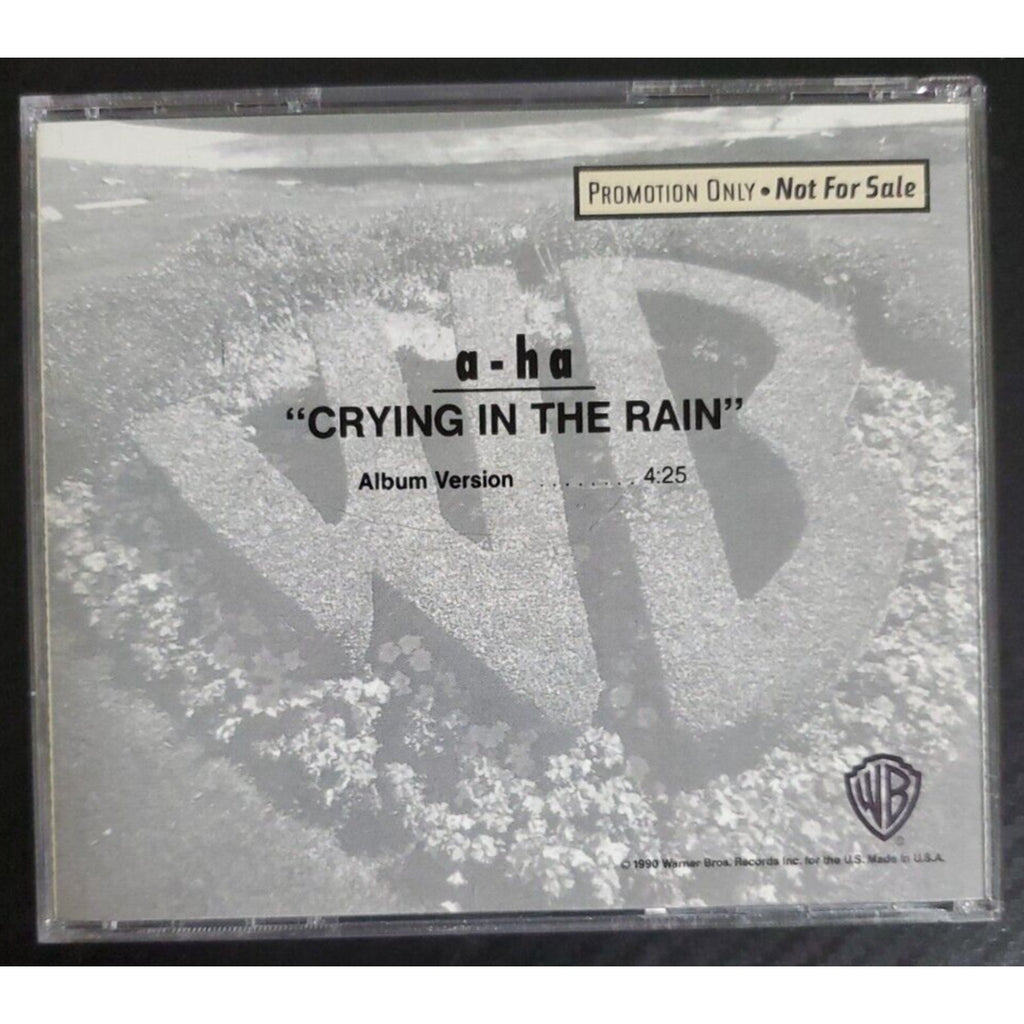 a-ha – Crying In The Rain (CD, Promo, US, 1990, Warner Bros)