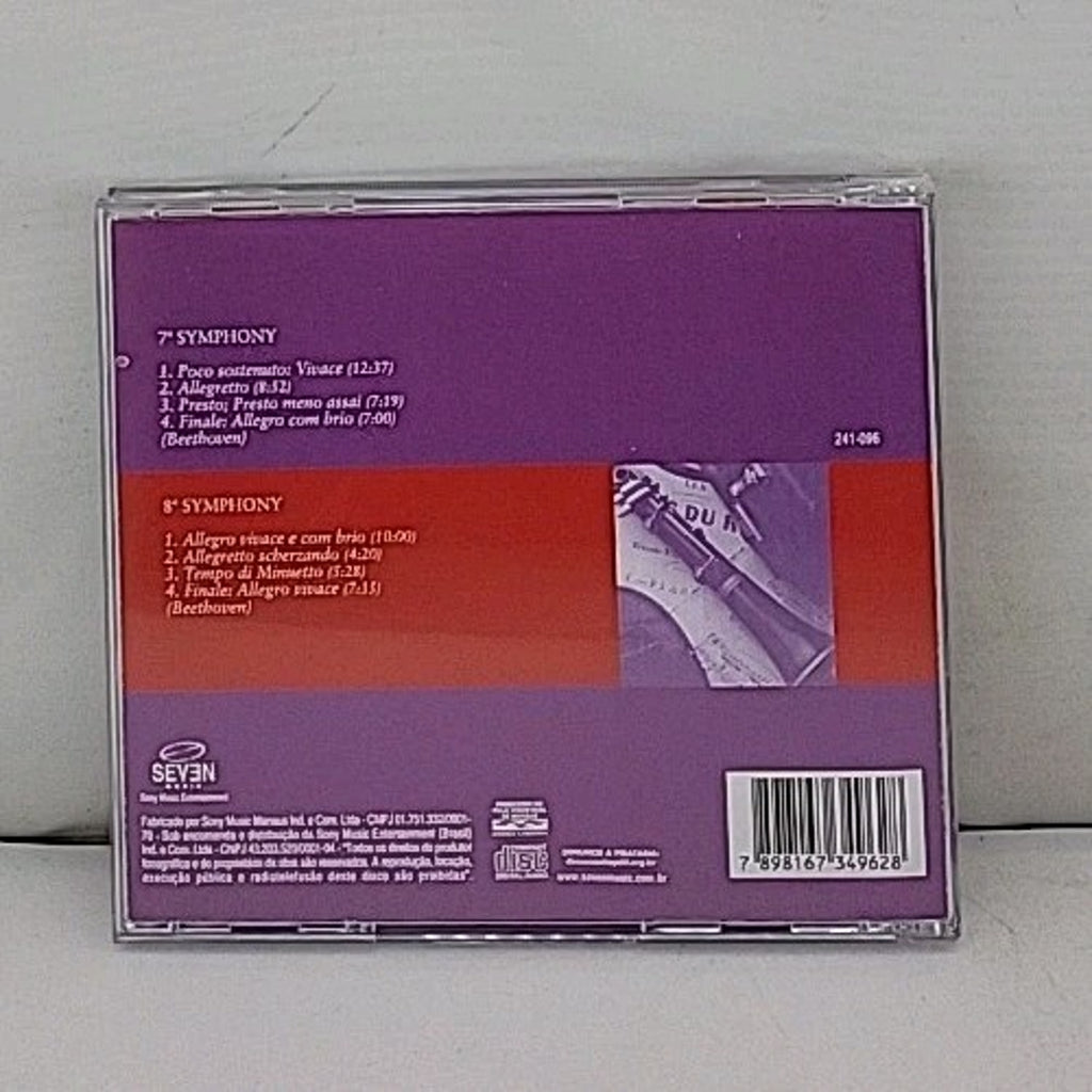 Beethoven: The Nine Symphonies 7 & 8 Sinfonias CD