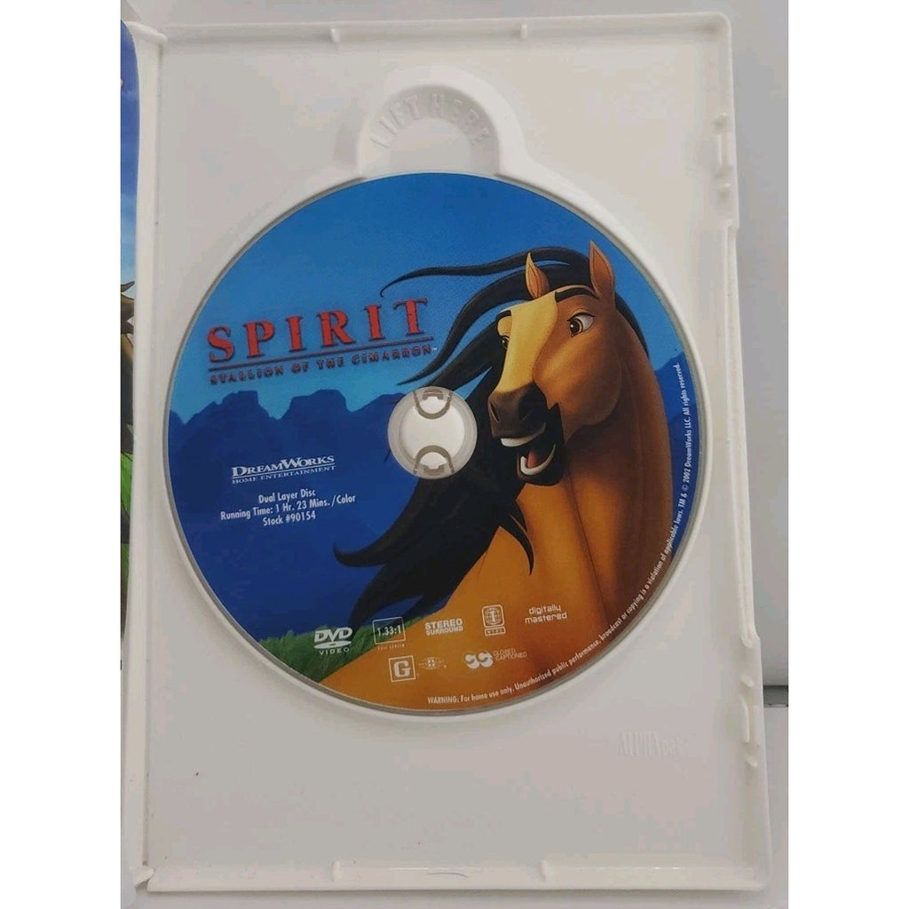 Spirit-Stallion of the Cimarron (DVD, 2002)